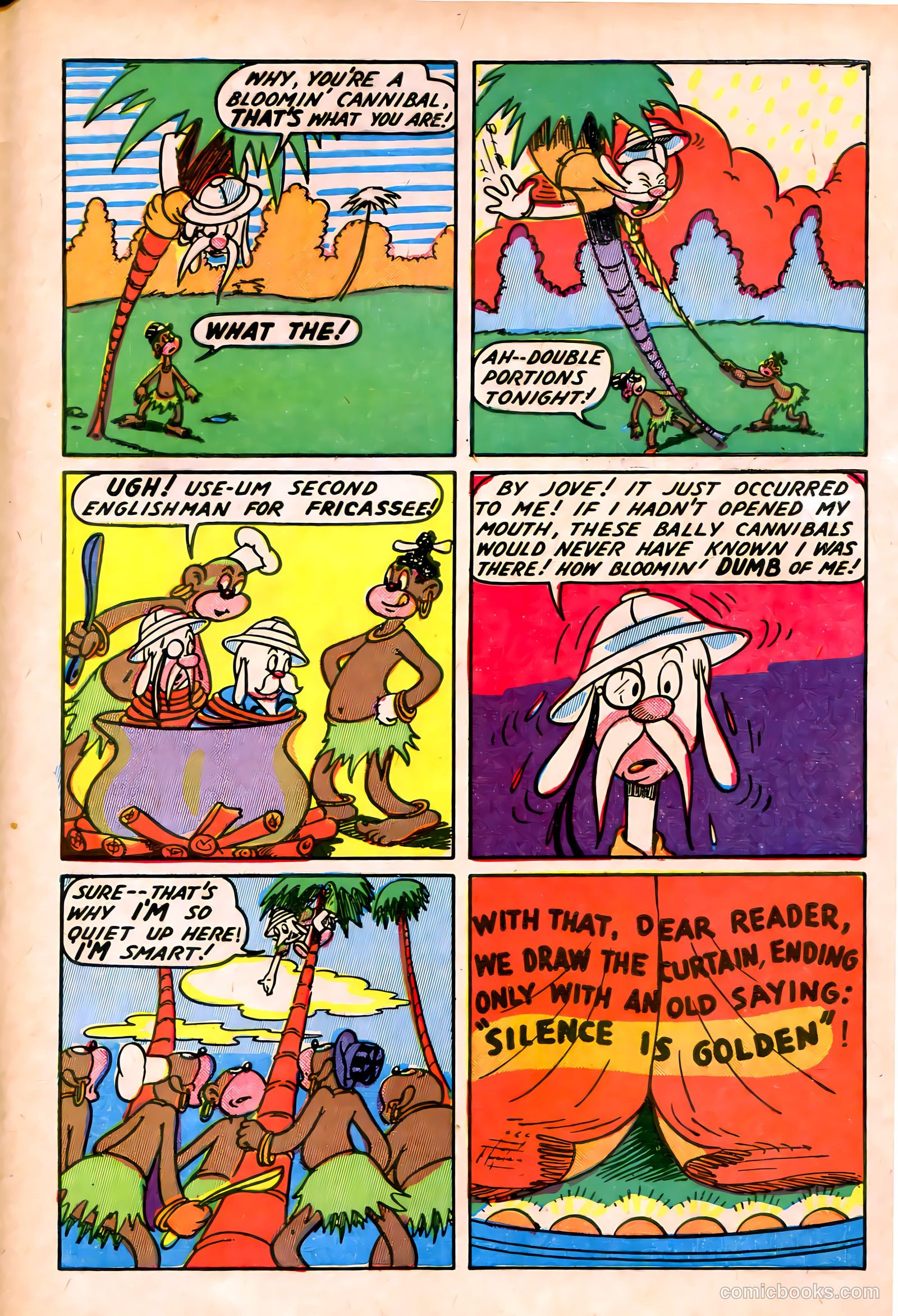 Ha Ha Comics #13 (1944) — page 43 of 52