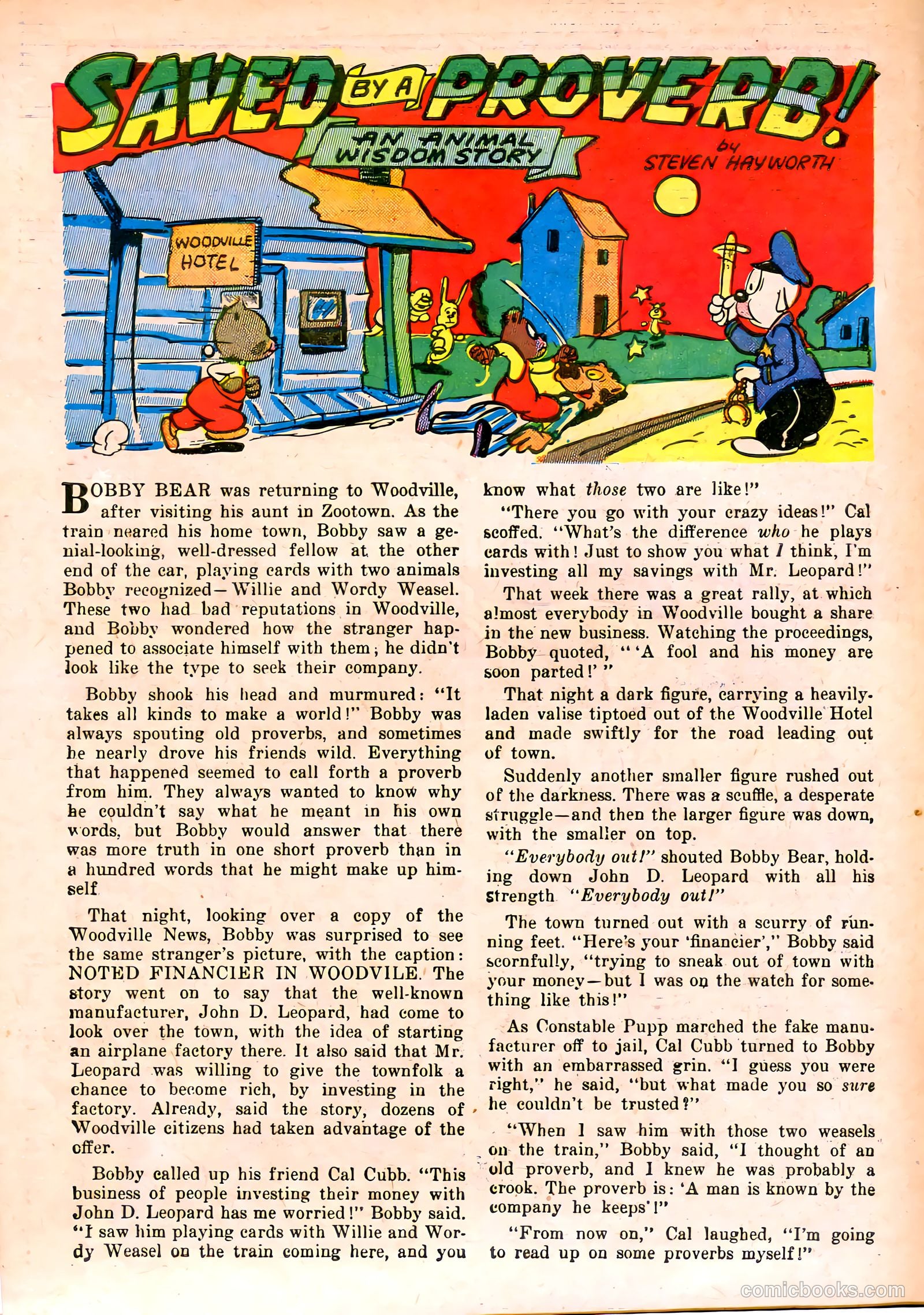 Ha Ha Comics #13 (1944) — page 44 of 52