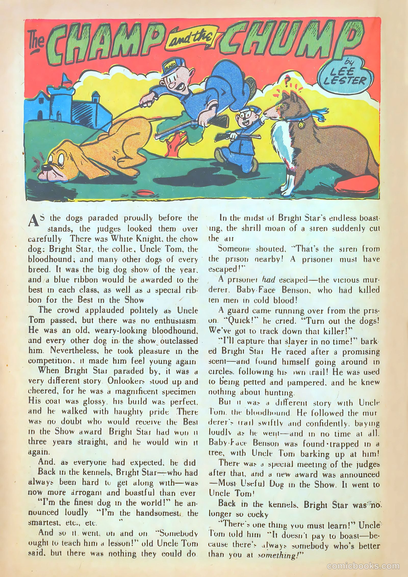 Ha Ha Comics #14 (1944) — page 16 of 52