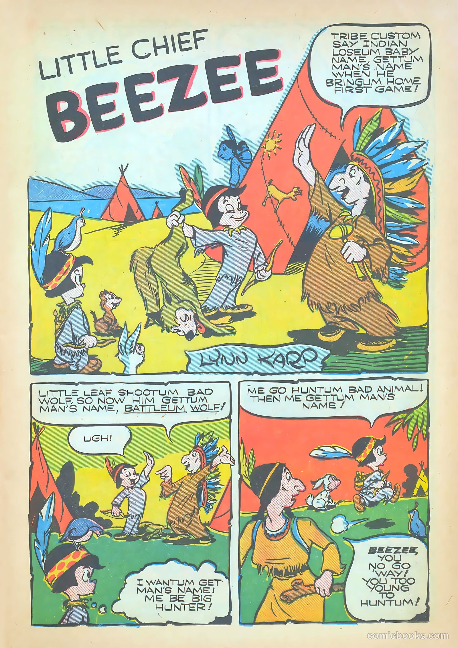 Ha Ha Comics #14 (1944) — page 17 of 52