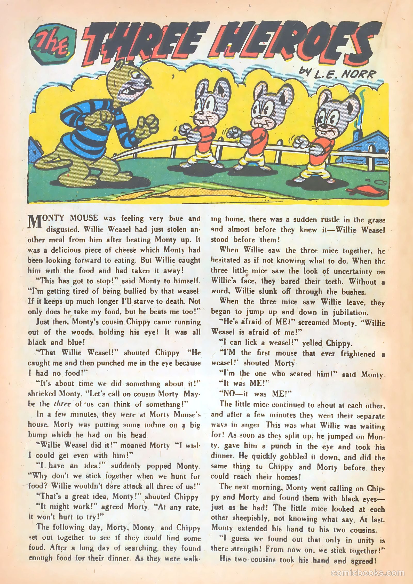 Ha Ha Comics #14 (1944) — page 34 of 52