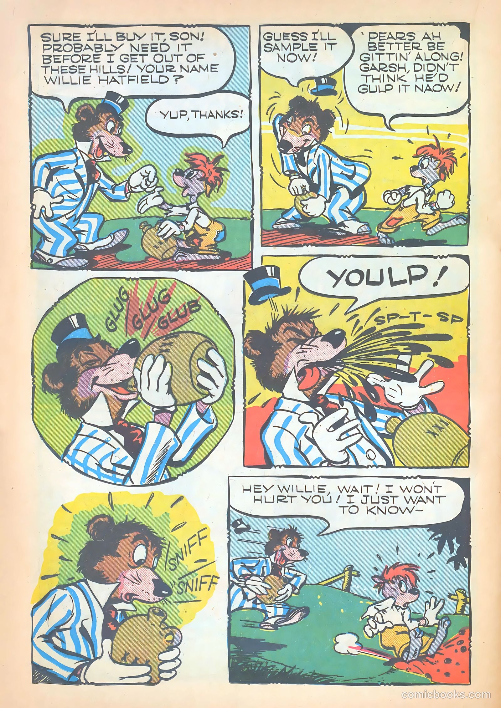 Ha Ha Comics #14 (1944) — page 36 of 52