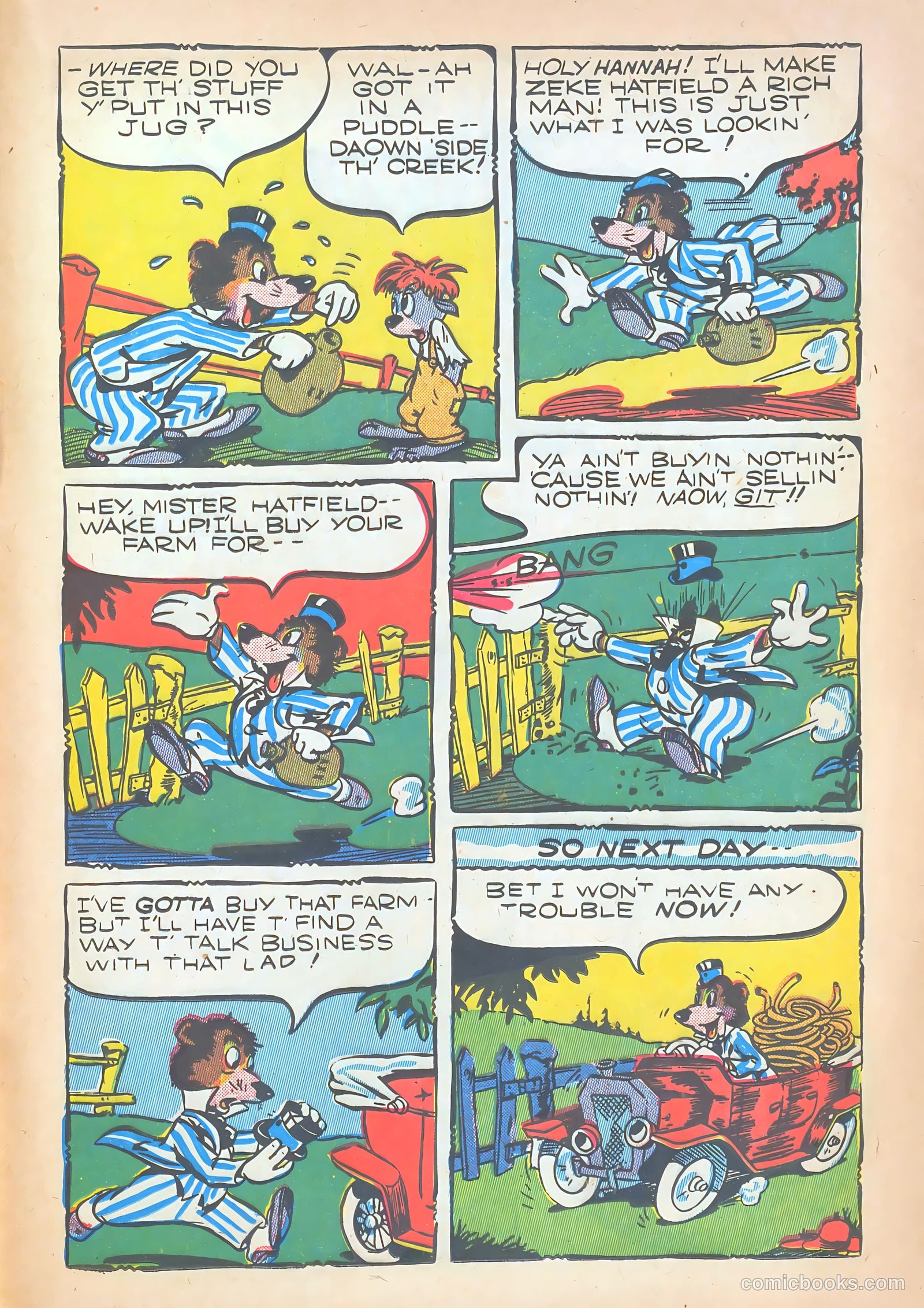 Ha Ha Comics #14 (1944) — page 37 of 52
