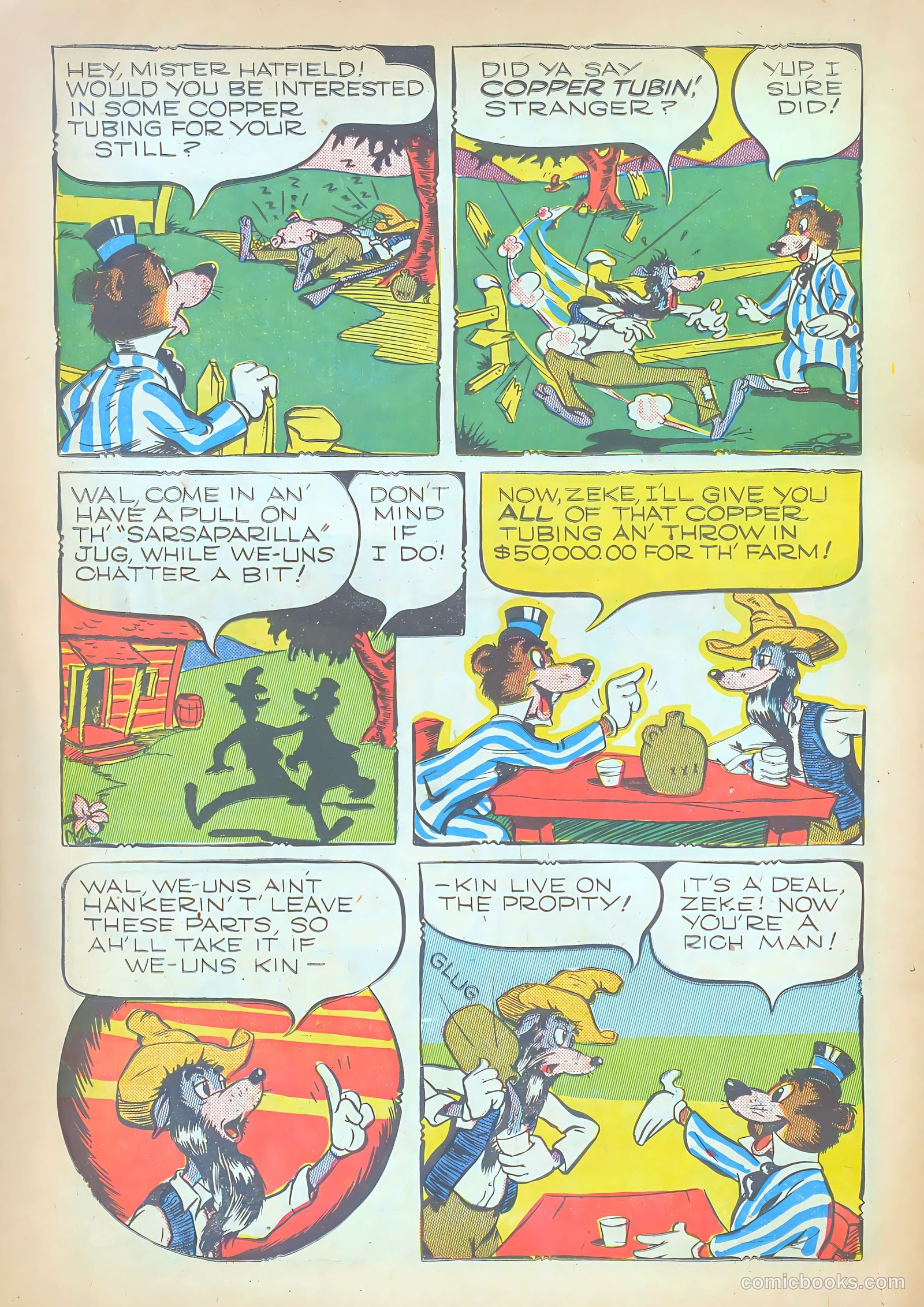 Ha Ha Comics #14 (1944) — page 38 of 52
