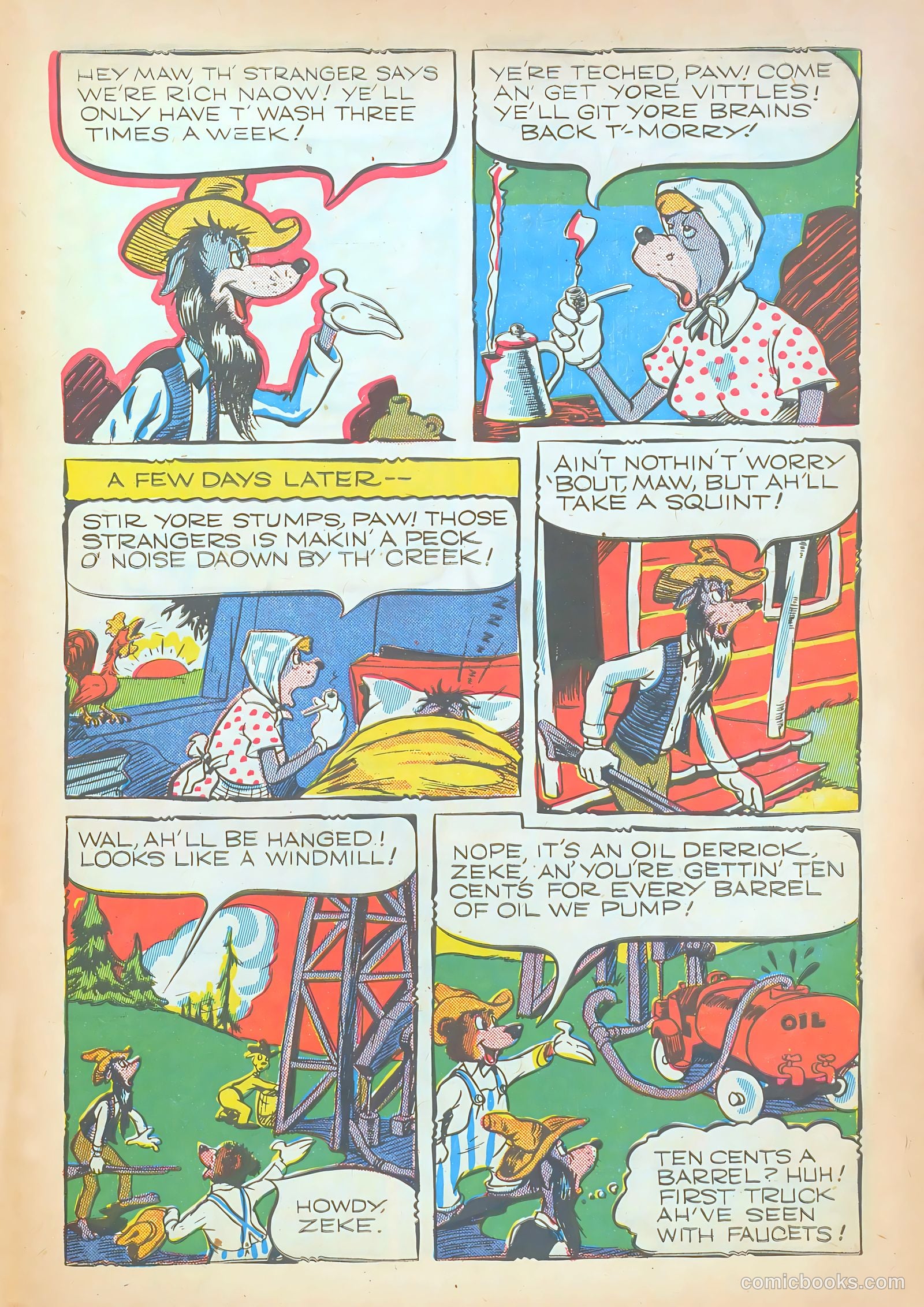 Ha Ha Comics #14 (1944) — page 39 of 52
