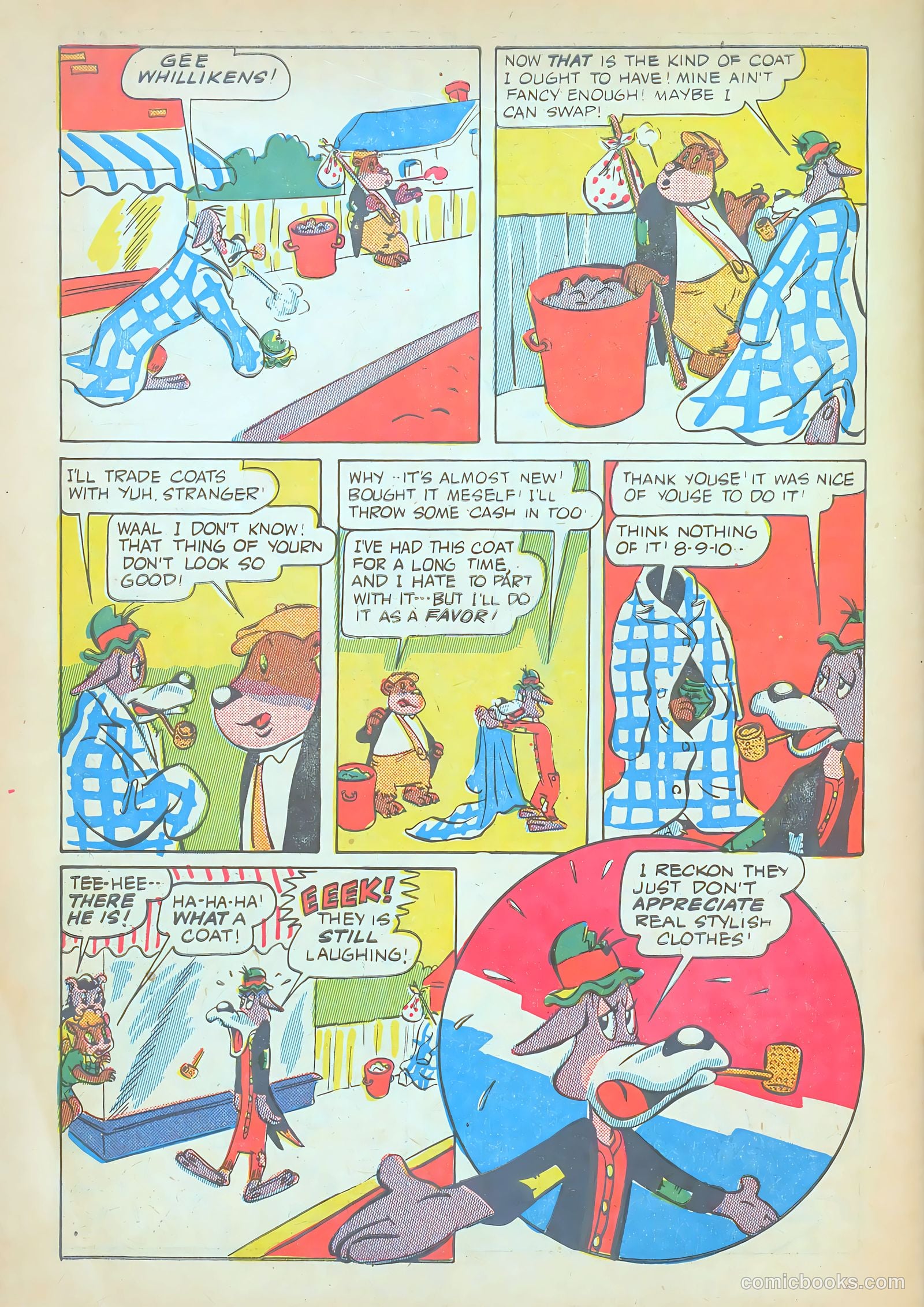 Ha Ha Comics #14 (1944) — page 50 of 52