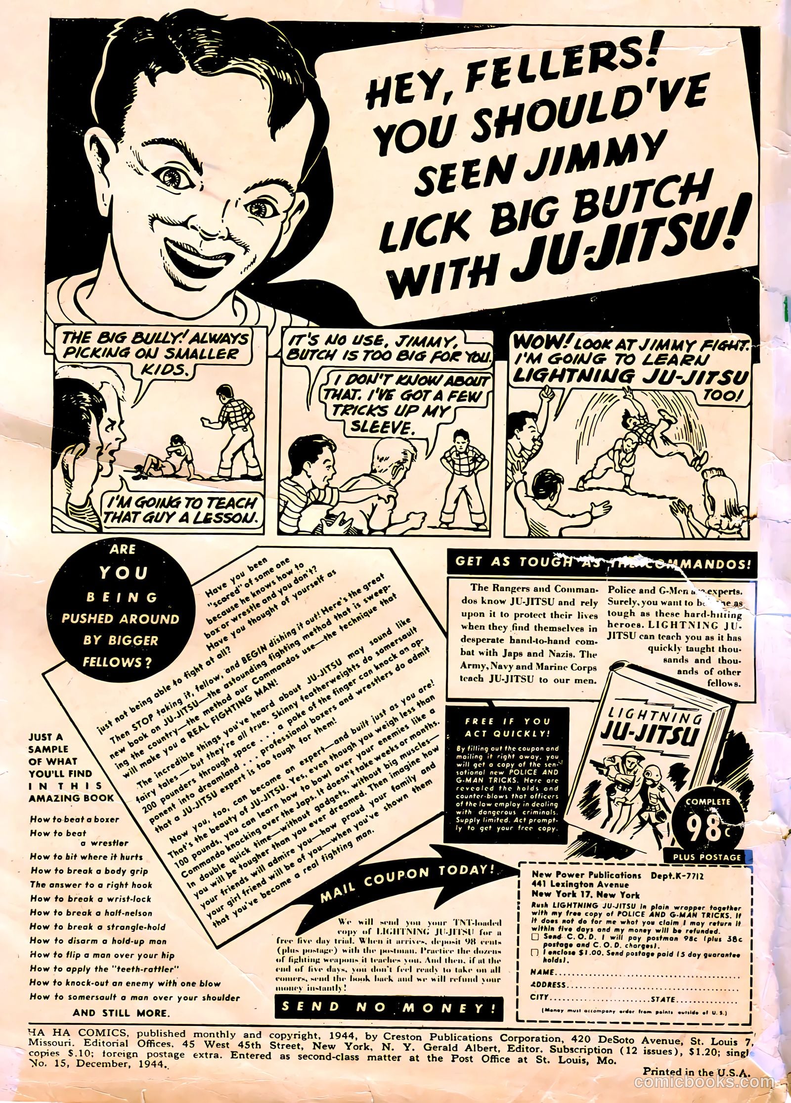 Ha Ha Comics #15 (1944) — page 2 of 52
