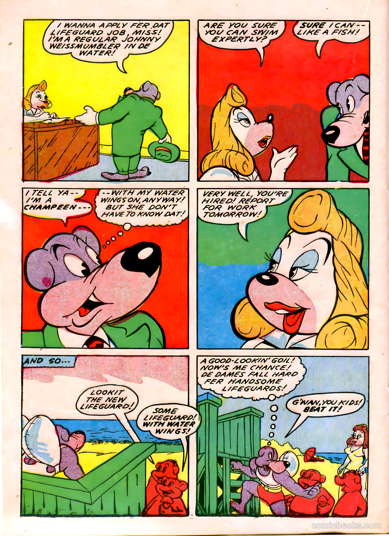 Ha Ha Comics #15 (1944) — page 34 of 52