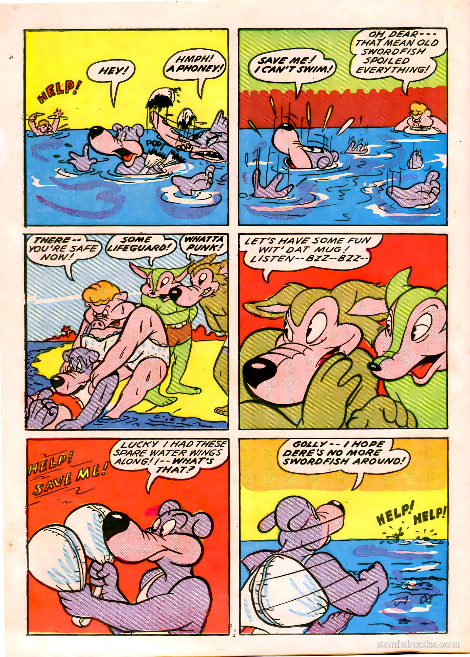Ha Ha Comics #15 (1944) — page 36 of 52