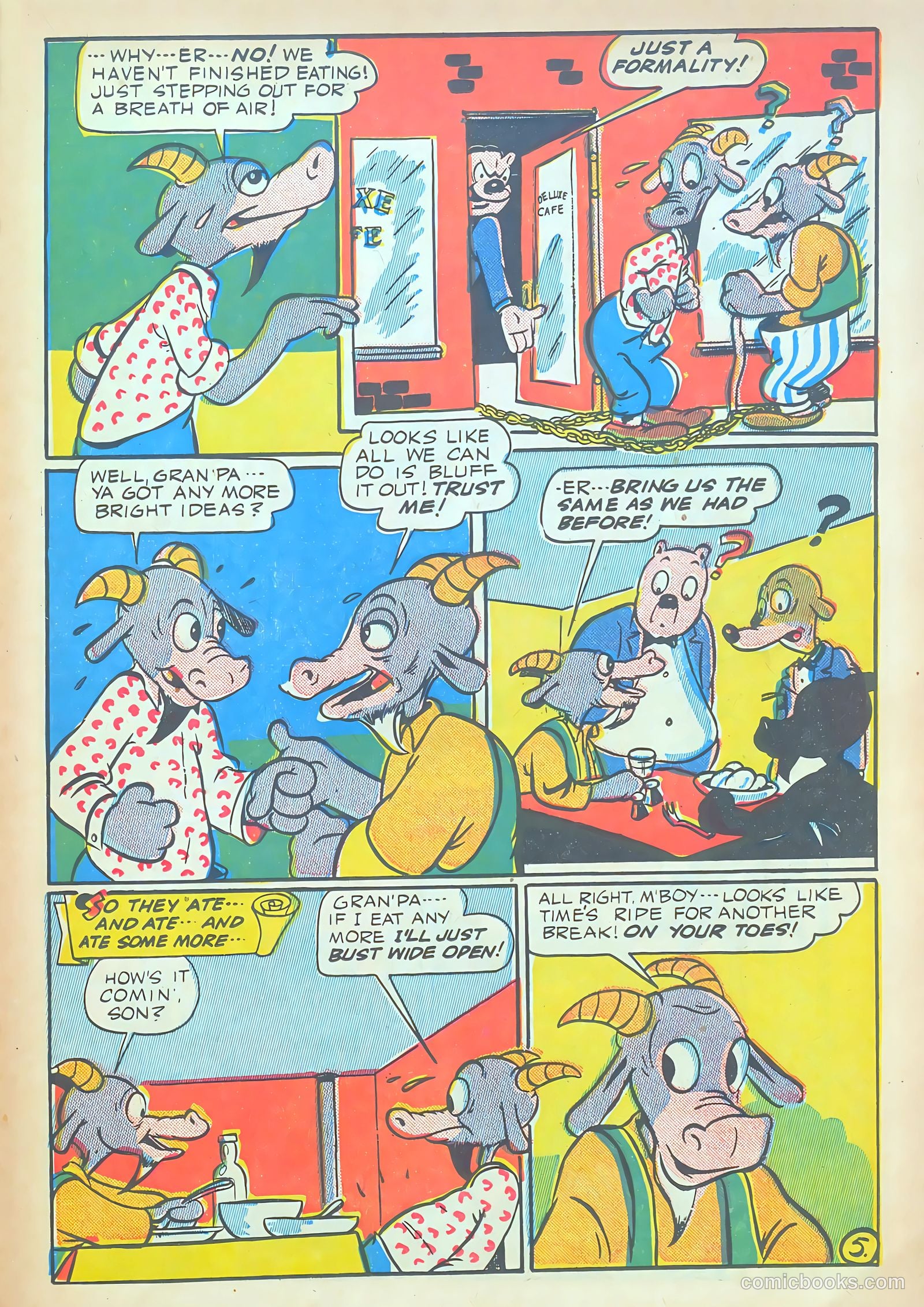 Ha Ha Comics #16 (1945) — page 35 of 52