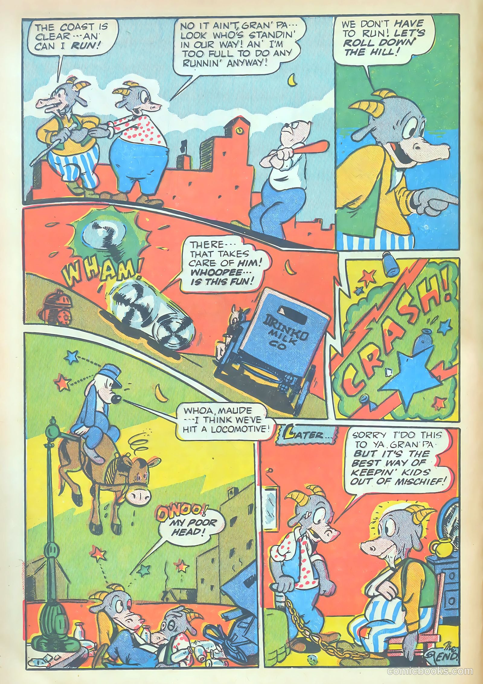 Ha Ha Comics #16 (1945) — page 36 of 52