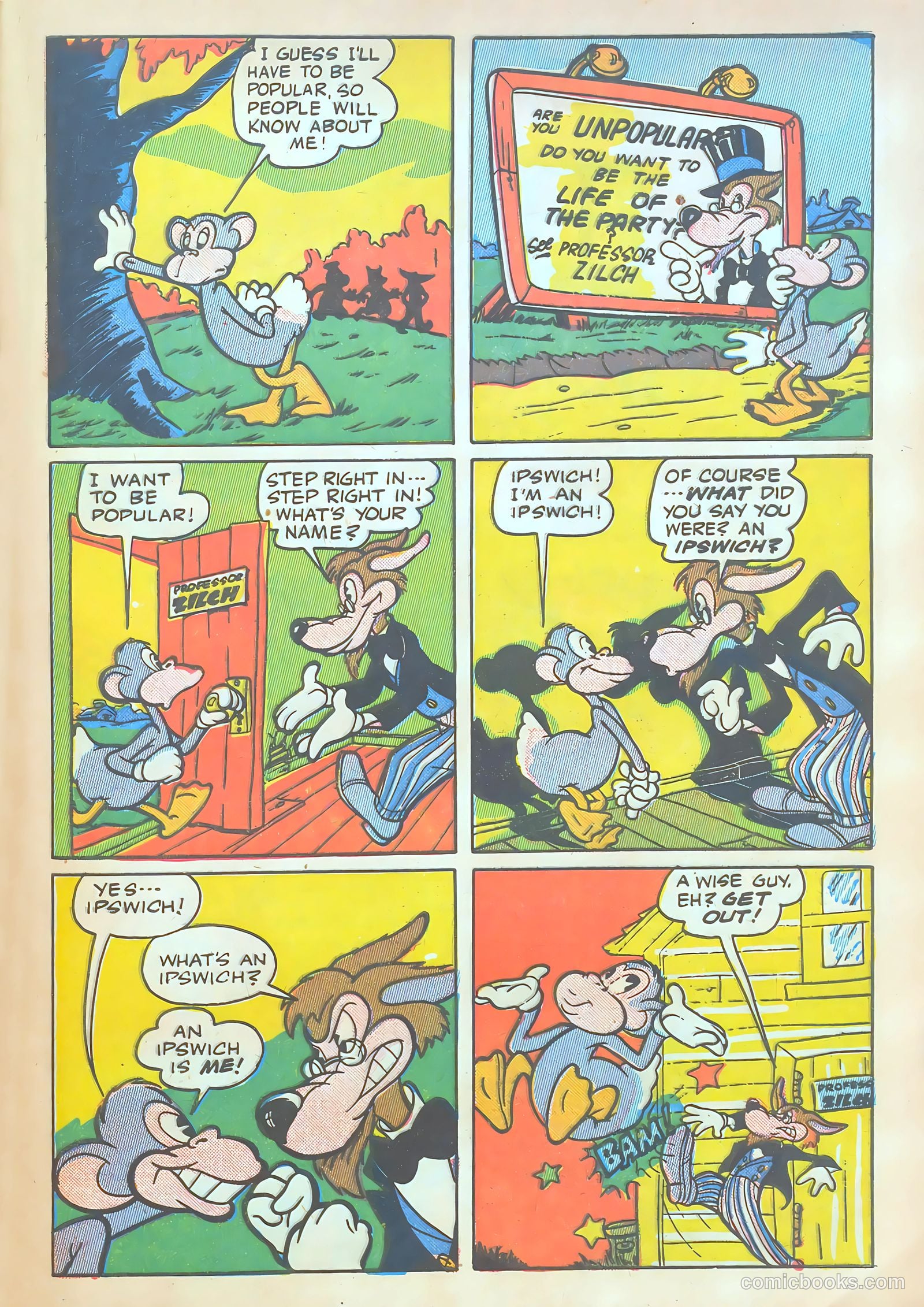 Ha Ha Comics #16 (1945) — page 47 of 52