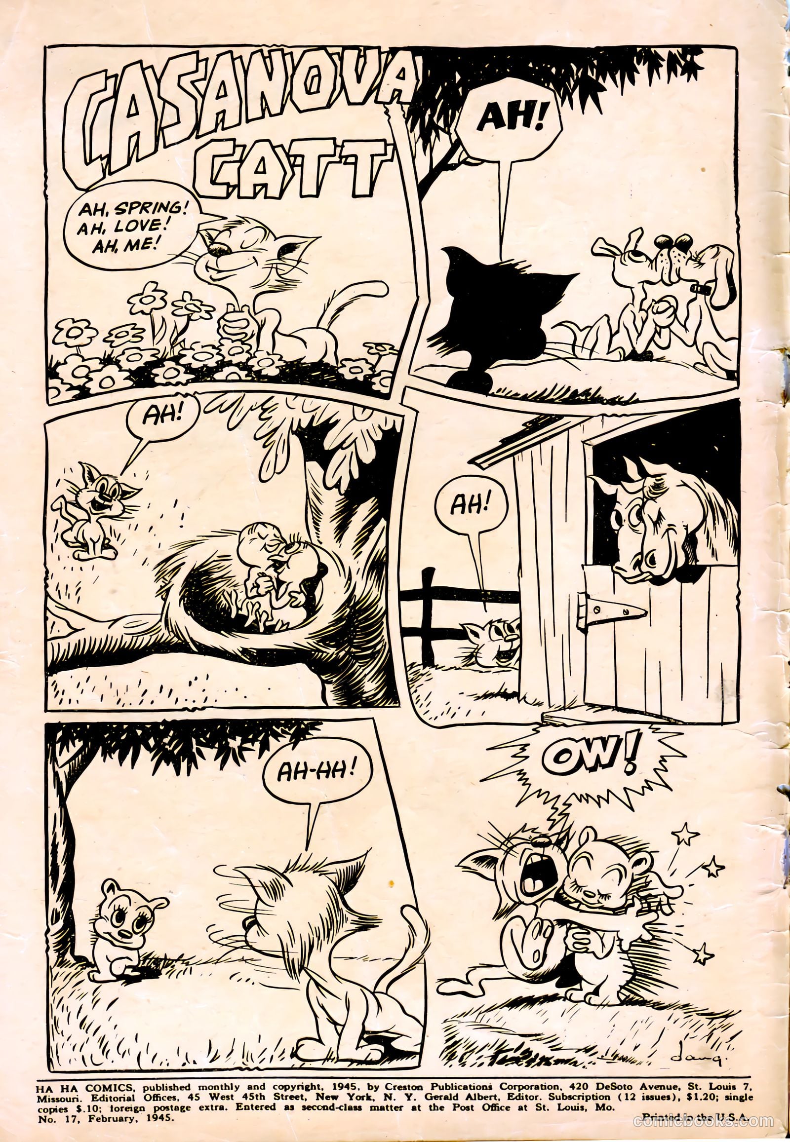 Ha Ha Comics #17 (1945) — page 2 of 52