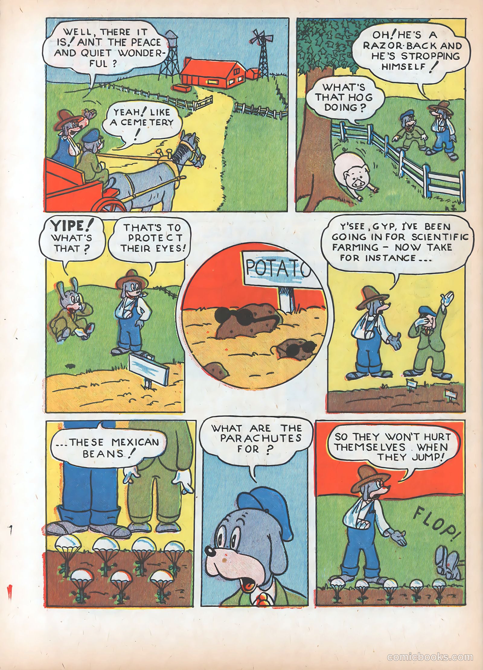 Ha Ha Comics #2 (1943) — page 56 of 60