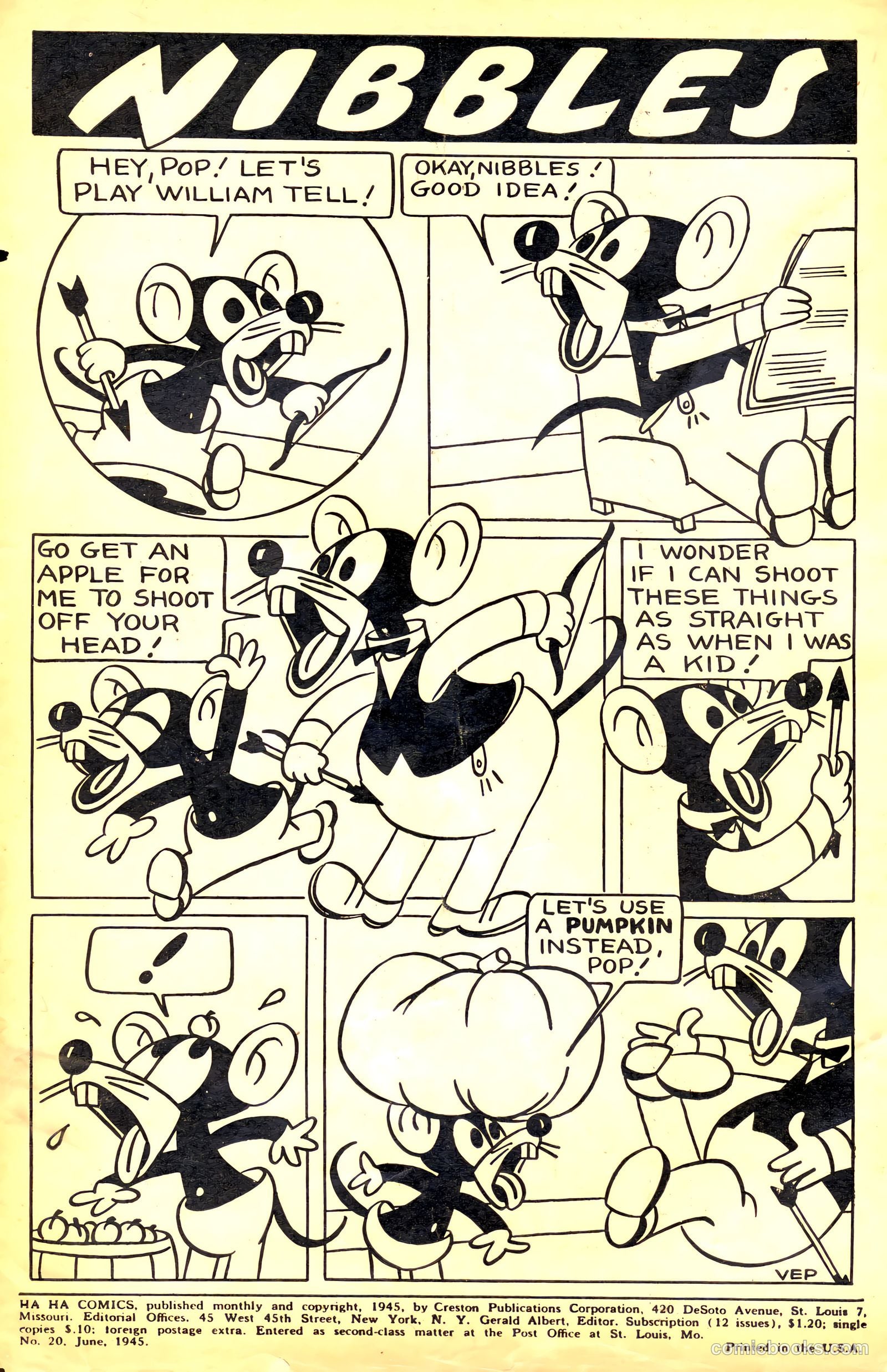 Ha Ha Comics #20 (1945) — page 2 of 52