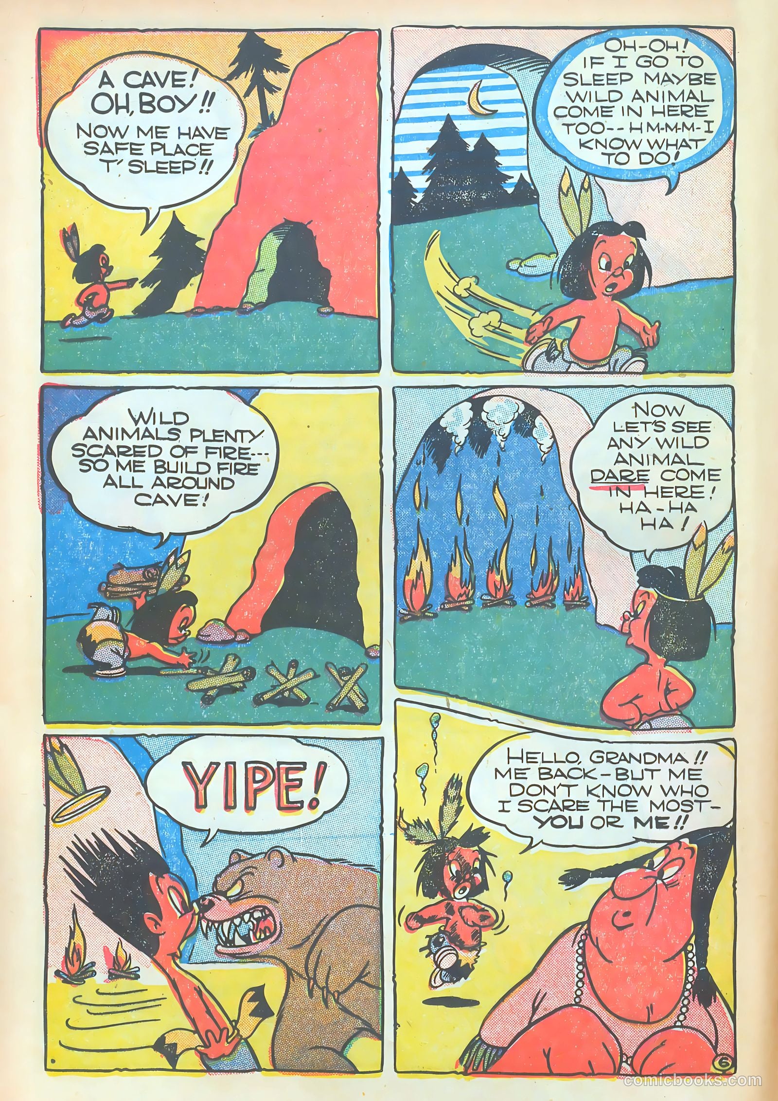 Ha Ha Comics #21 (1945) — page 16 of 52