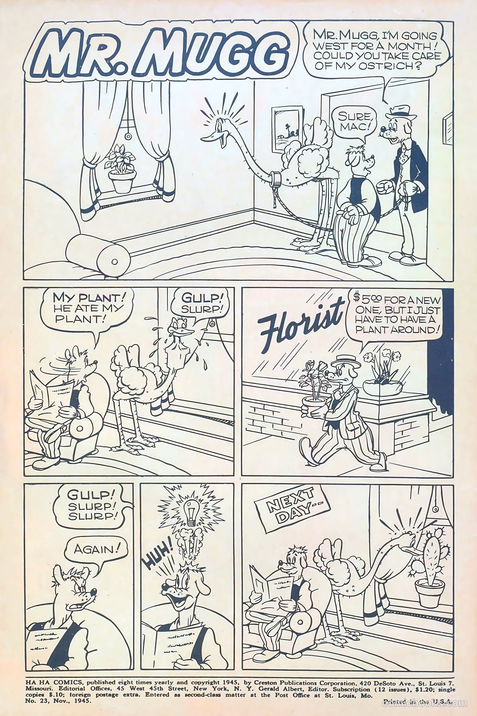 Ha Ha Comics #23 (1945) — page 2 of 52