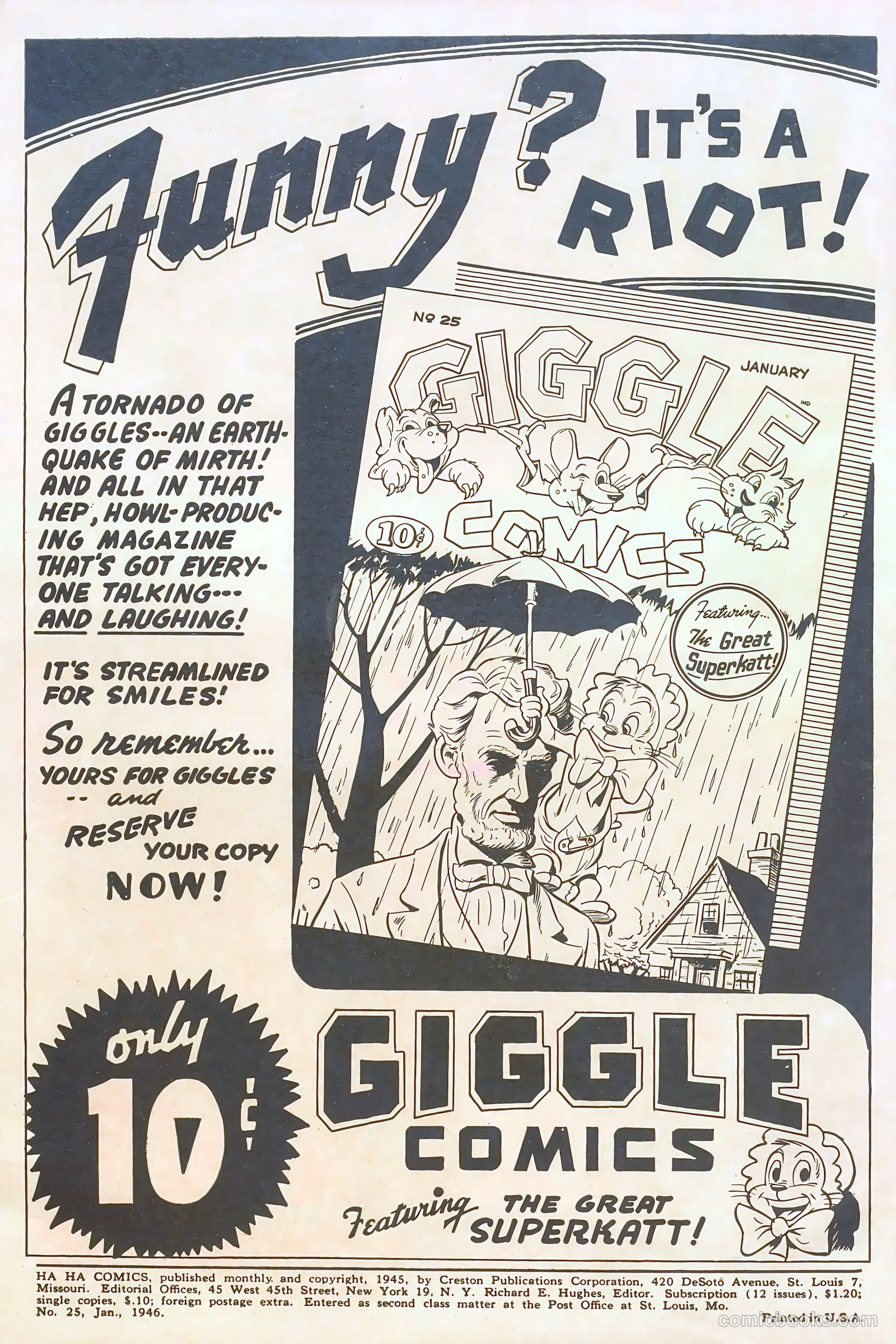 Ha Ha Comics #25 (1946) — page 2 of 52