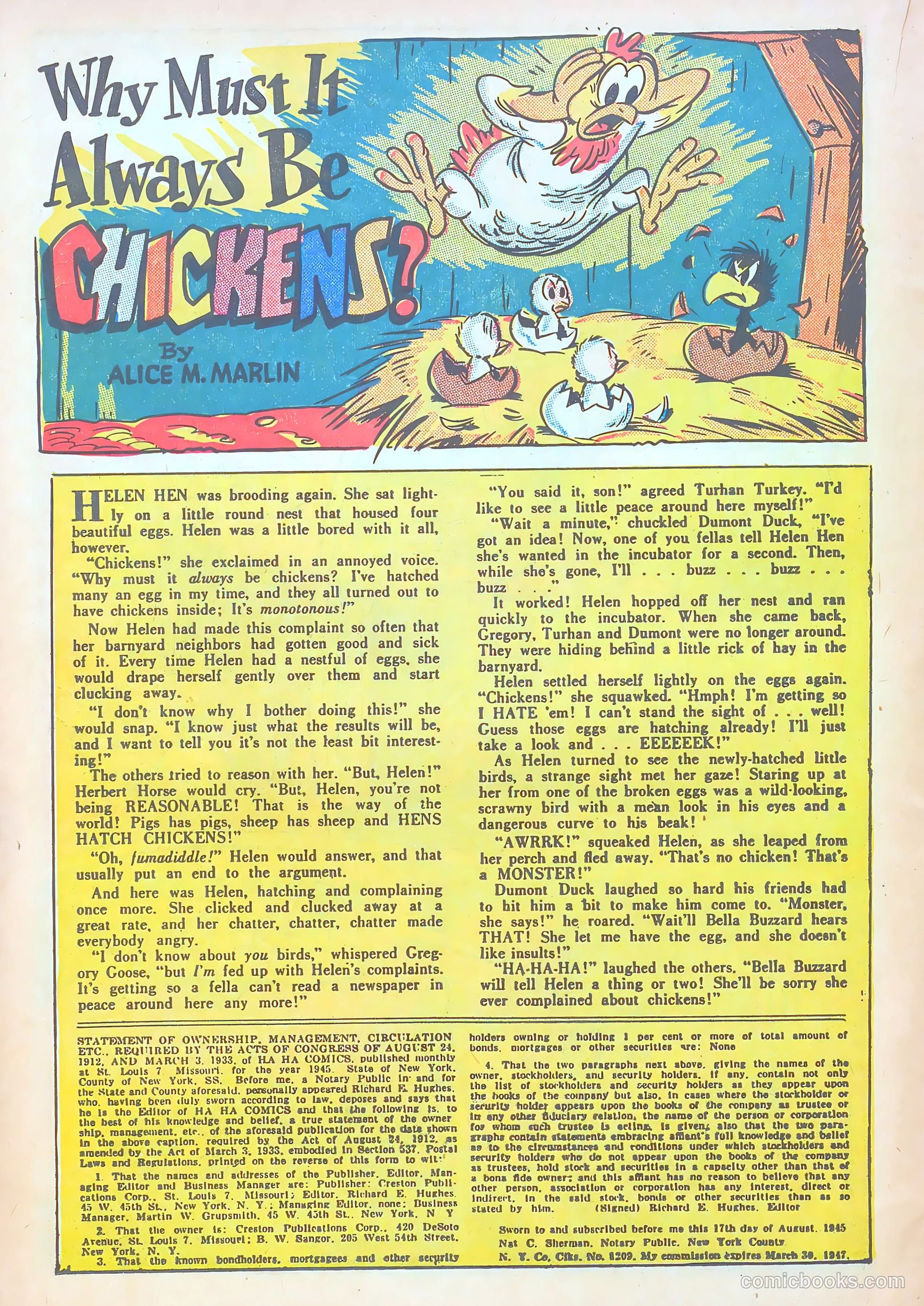 Ha Ha Comics #25 (1946) — page 24 of 52