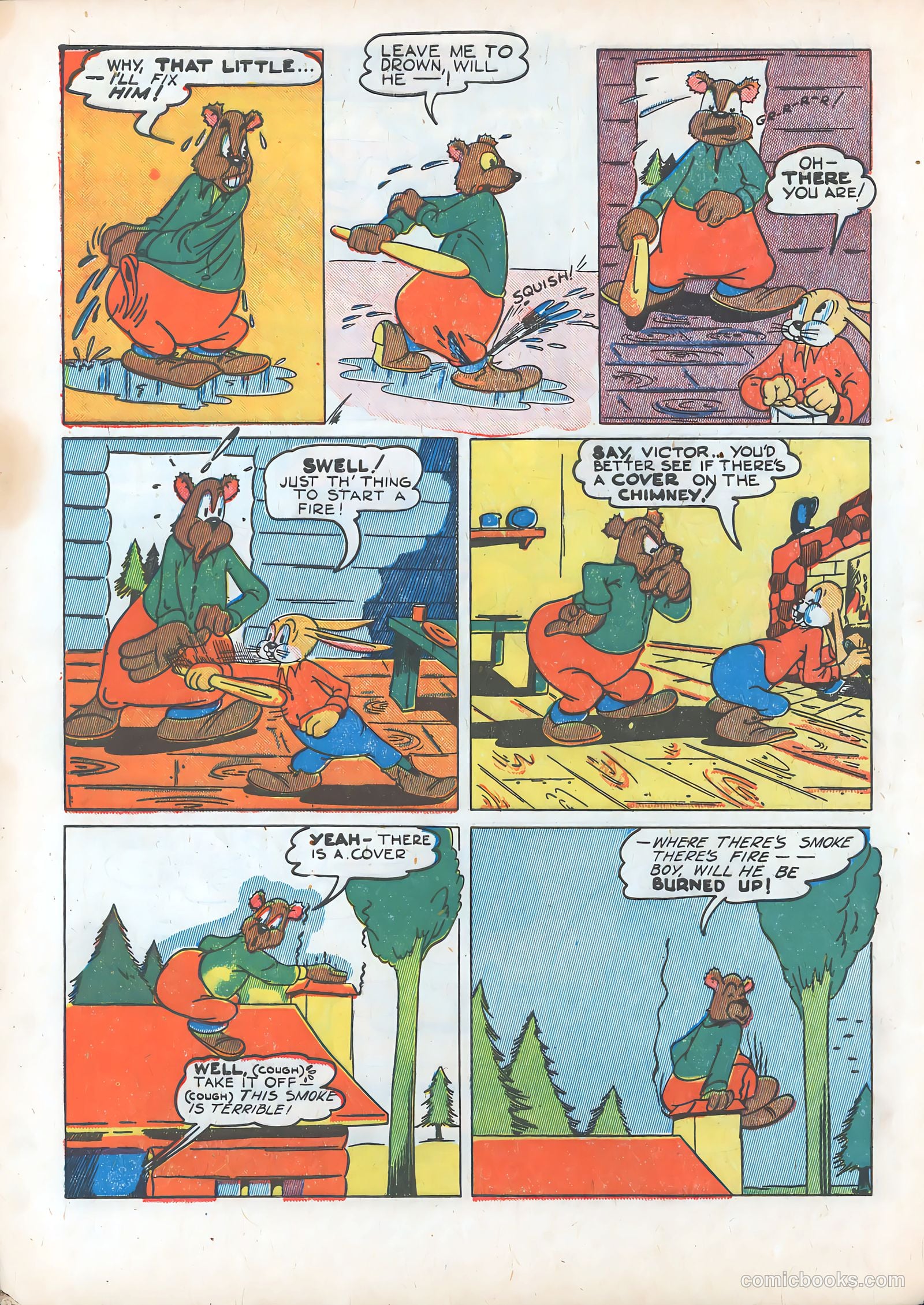 Ha Ha Comics #3 (1943) — page 6 of 60
