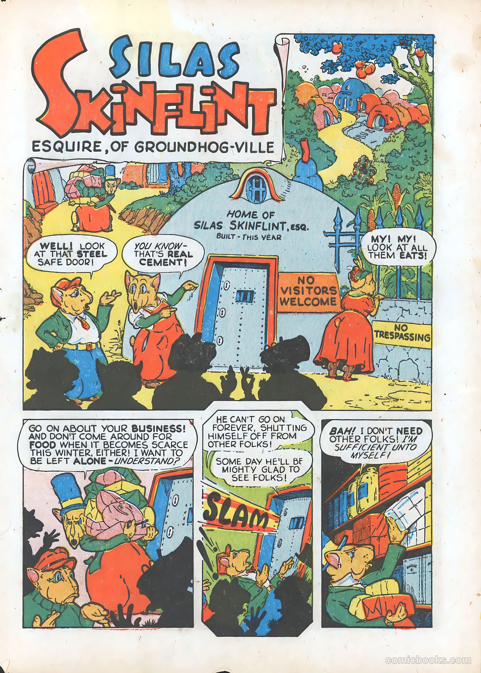 Ha Ha Comics #3 (1943) — page 17 of 60