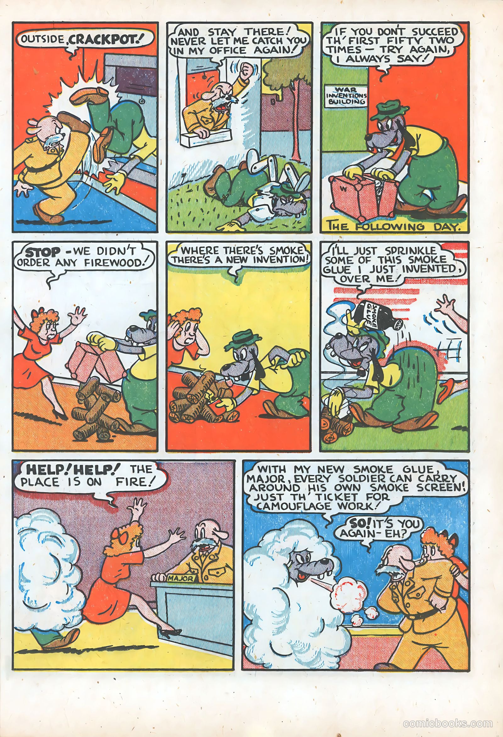 Ha Ha Comics #3 (1943) — page 33 of 60
