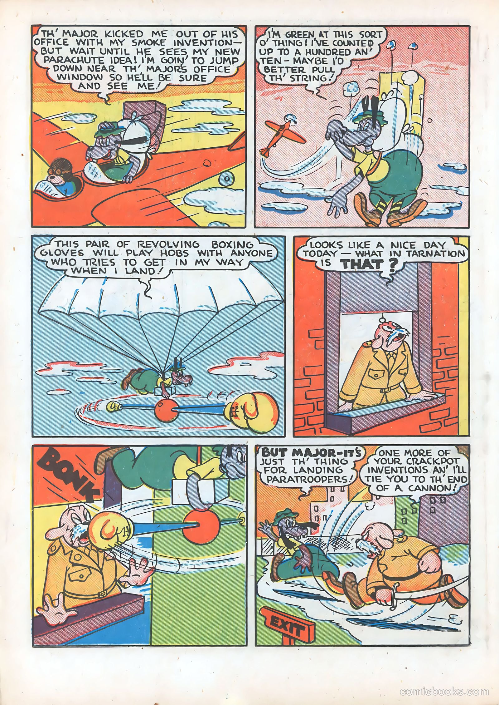 Ha Ha Comics #3 (1943) — page 34 of 60