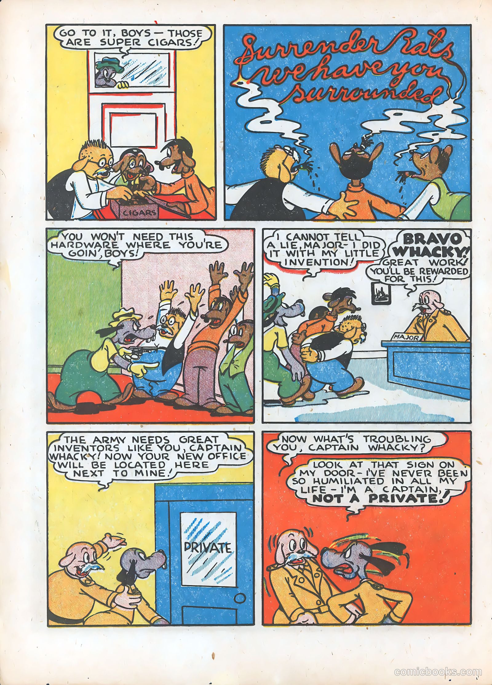 Ha Ha Comics #3 (1943) — page 36 of 60