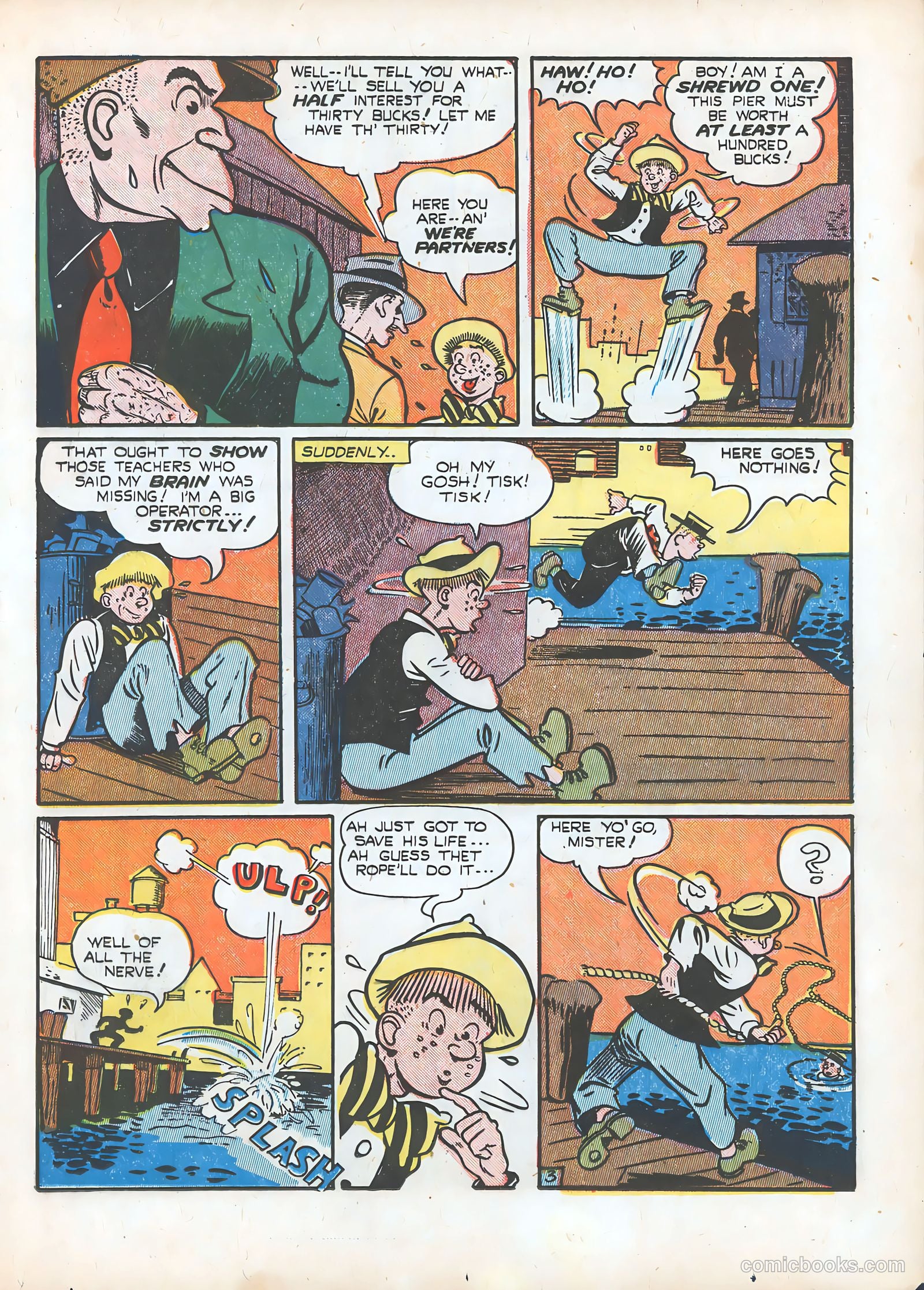Ha Ha Comics #3 (1943) — page 39 of 60