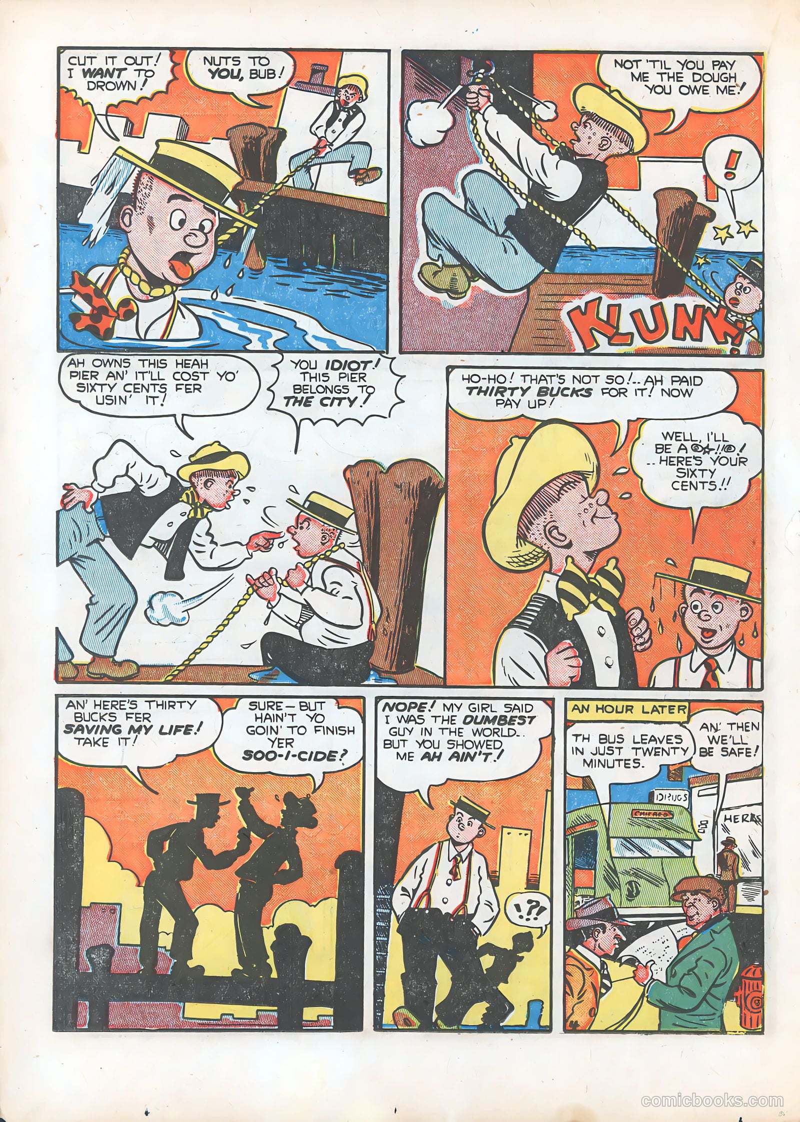 Ha Ha Comics #3 (1943) — page 40 of 60