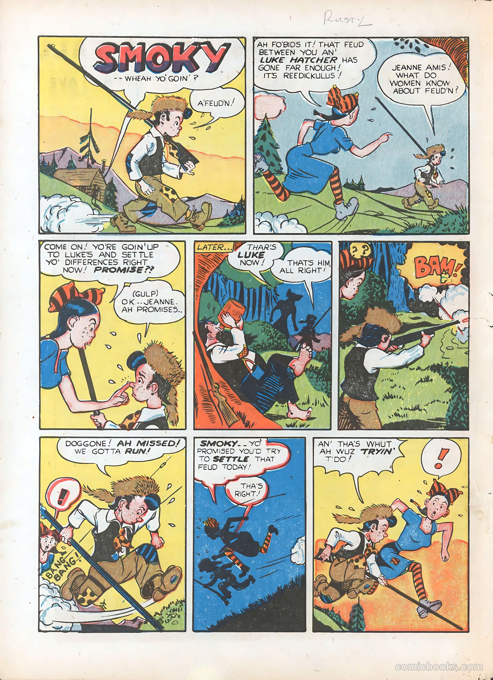 Ha Ha Comics #3 (1943) — page 52 of 60