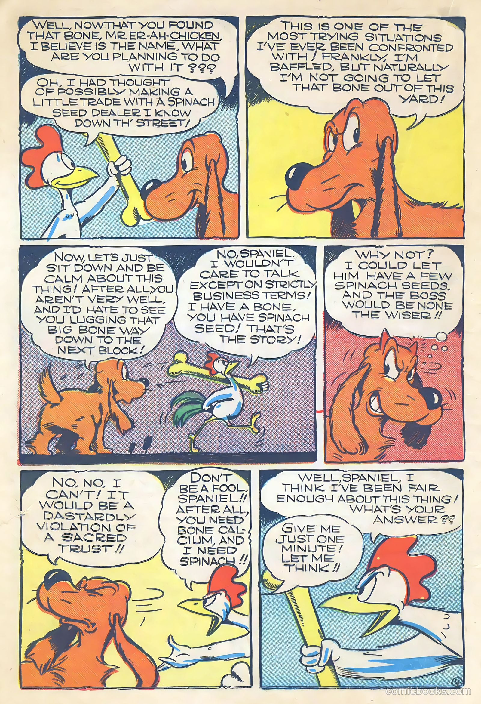 Ha Ha Comics #30 (1946) — page 34 of 52