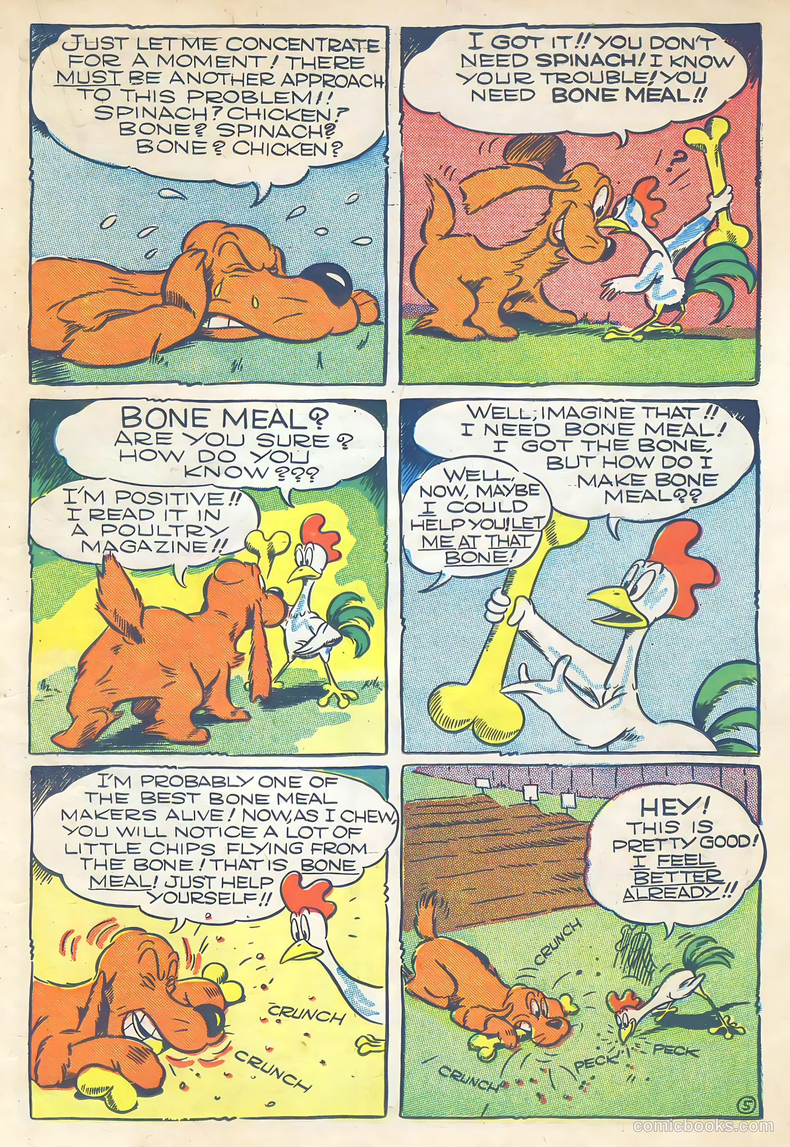 Ha Ha Comics #30 (1946) — page 35 of 52