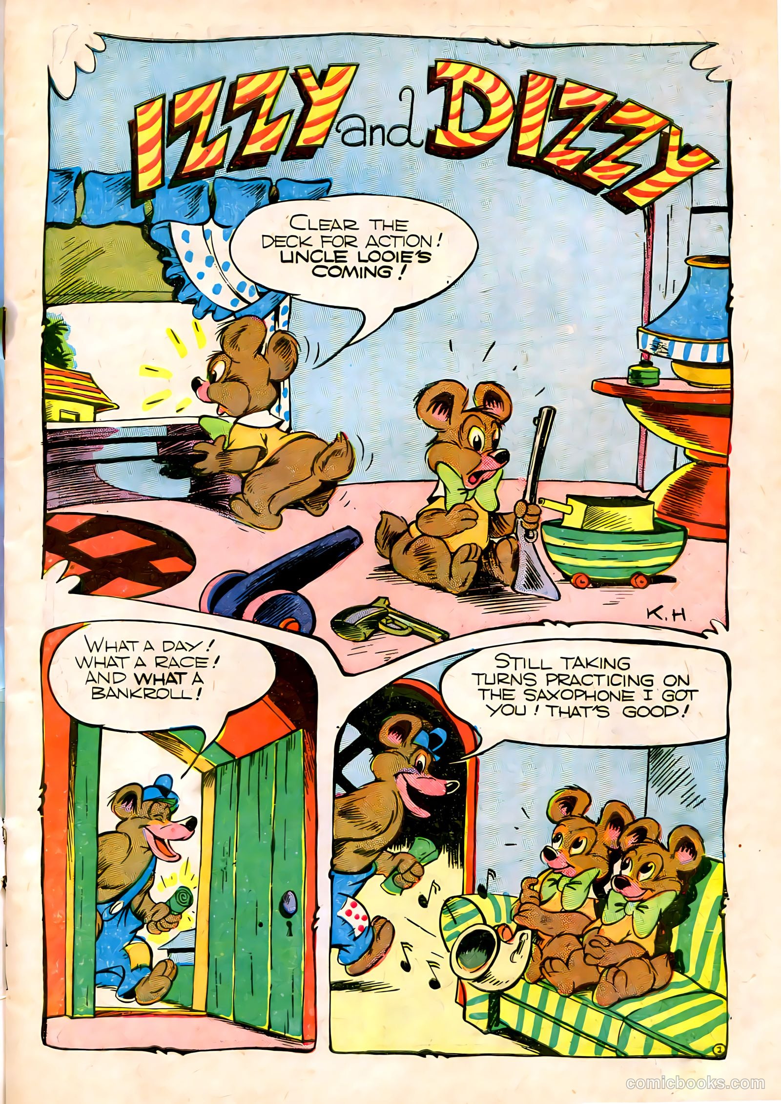 Ha Ha Comics #32 (1946) — page 3 of 52