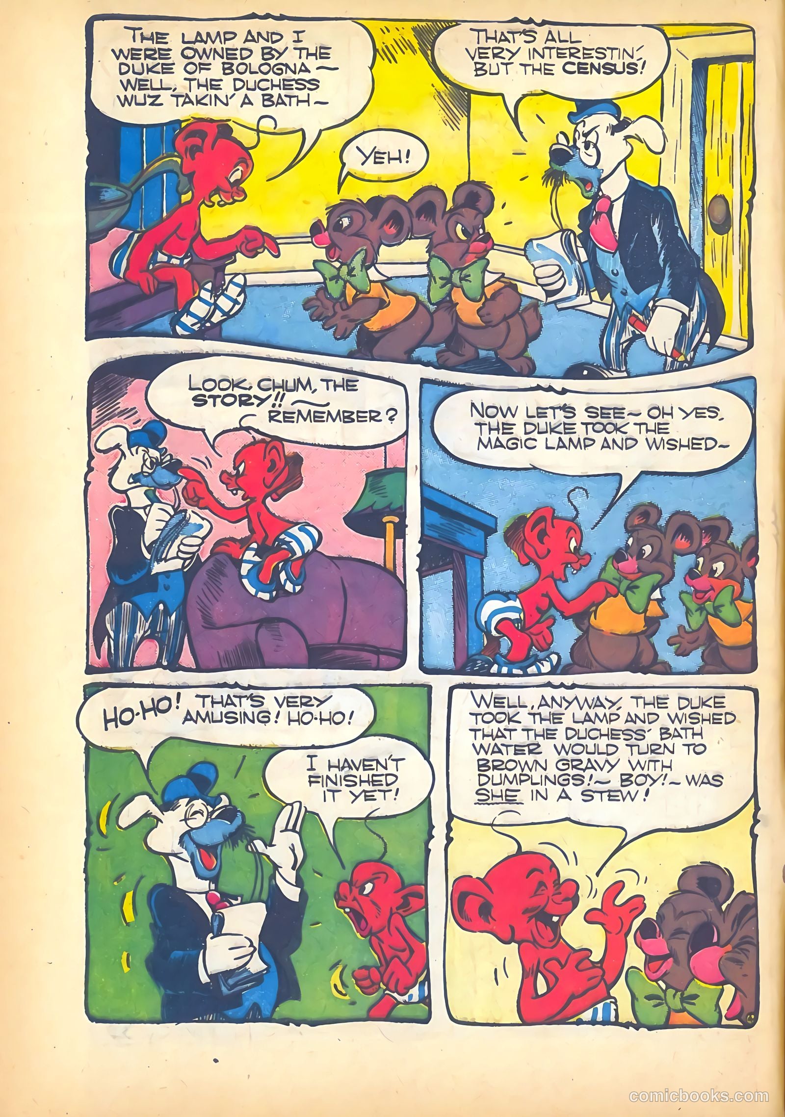 Ha Ha Comics #33 (1946) — page 6 of 52
