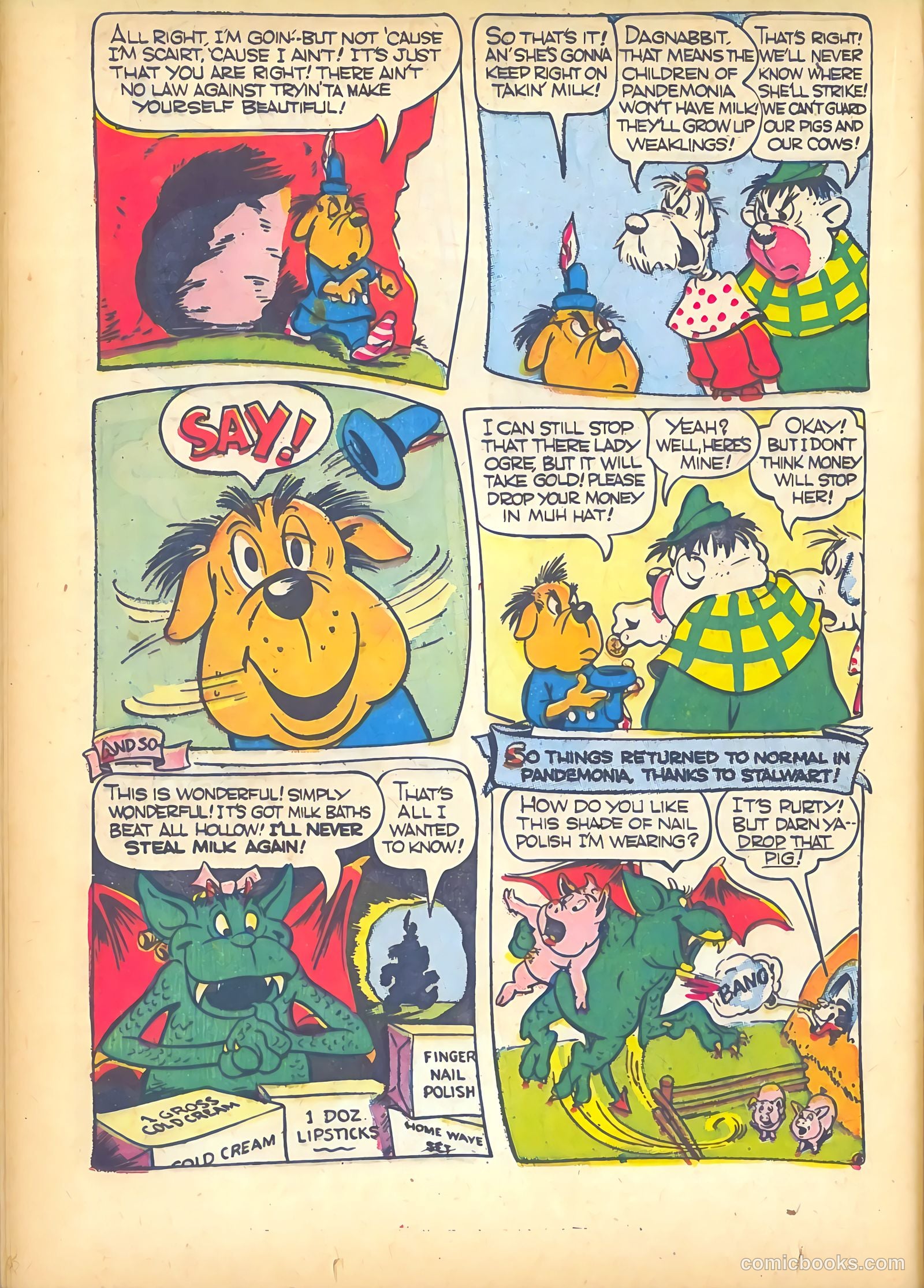 Ha Ha Comics #33 (1946) — page 36 of 52