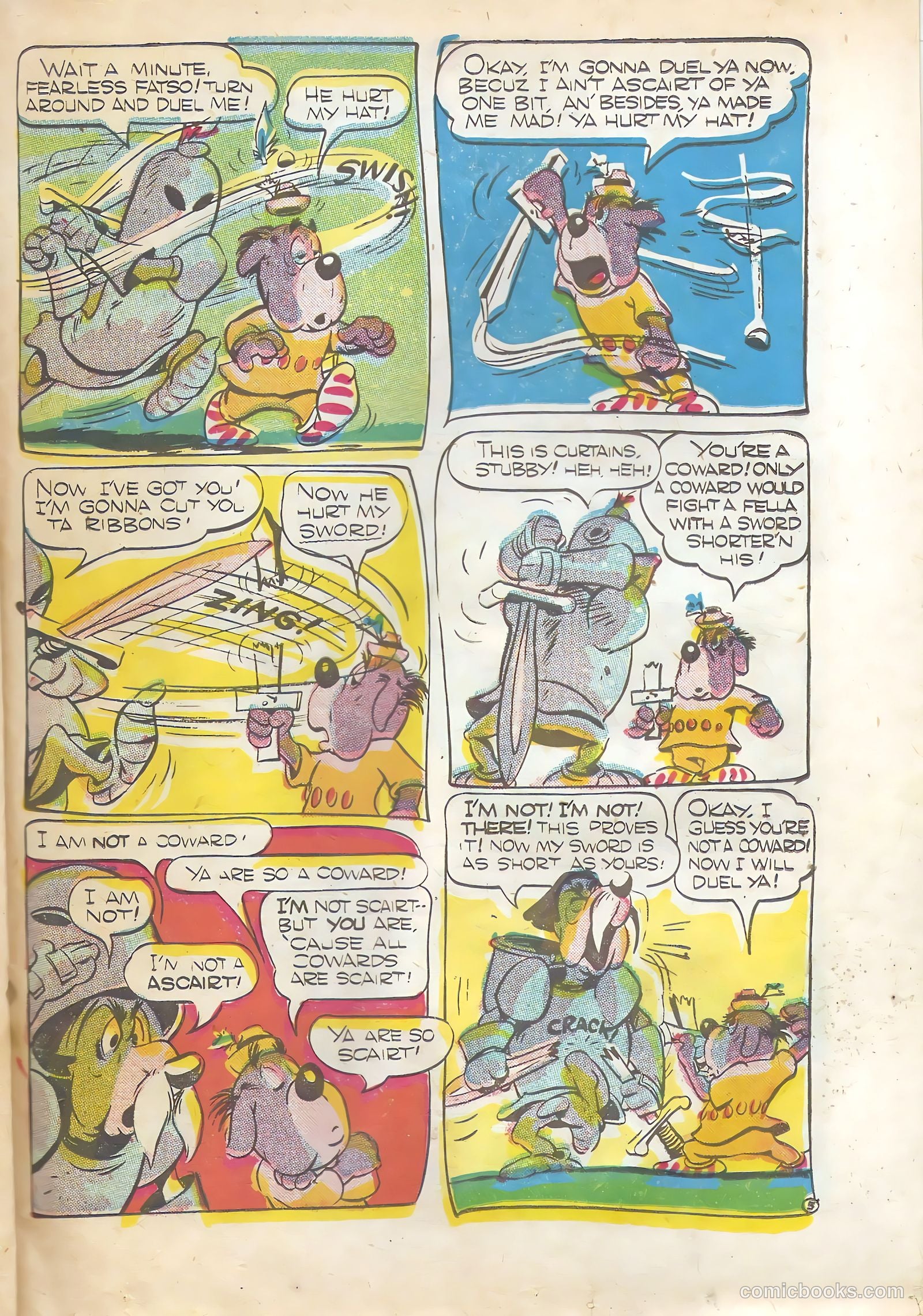 Ha Ha Comics #34 (1946) — page 35 of 52