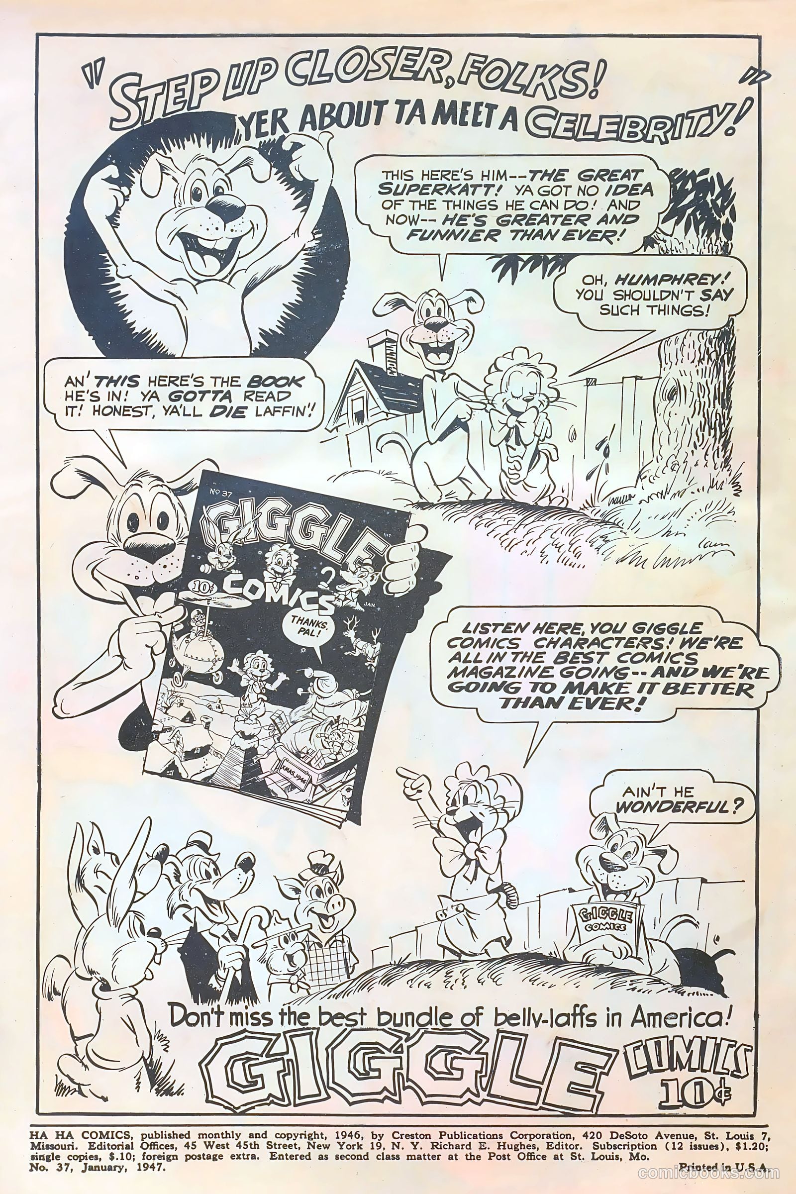 Ha Ha Comics #37 (1947) — page 2 of 52
