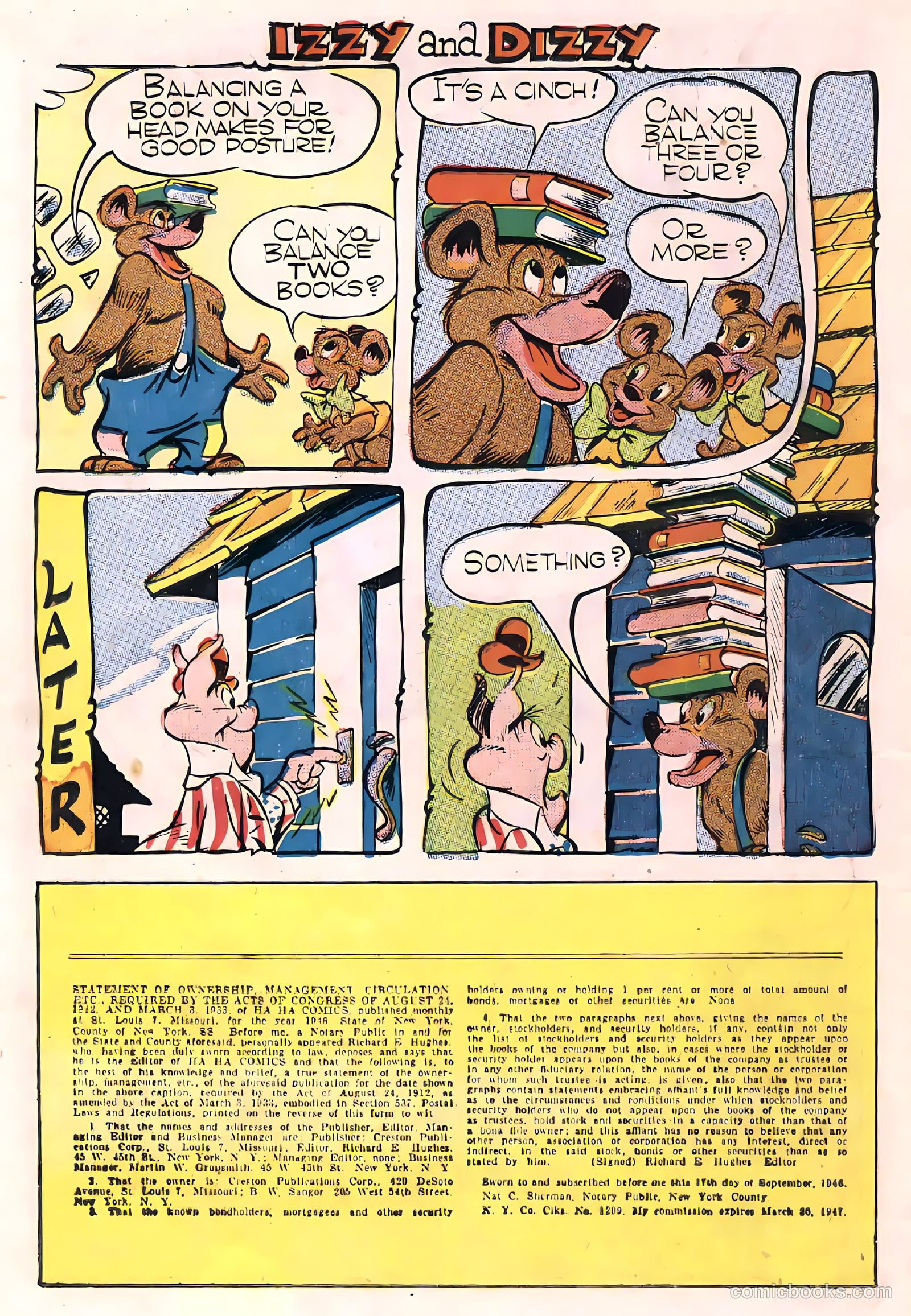 Ha Ha Comics #38 (1947) — page 20 of 52