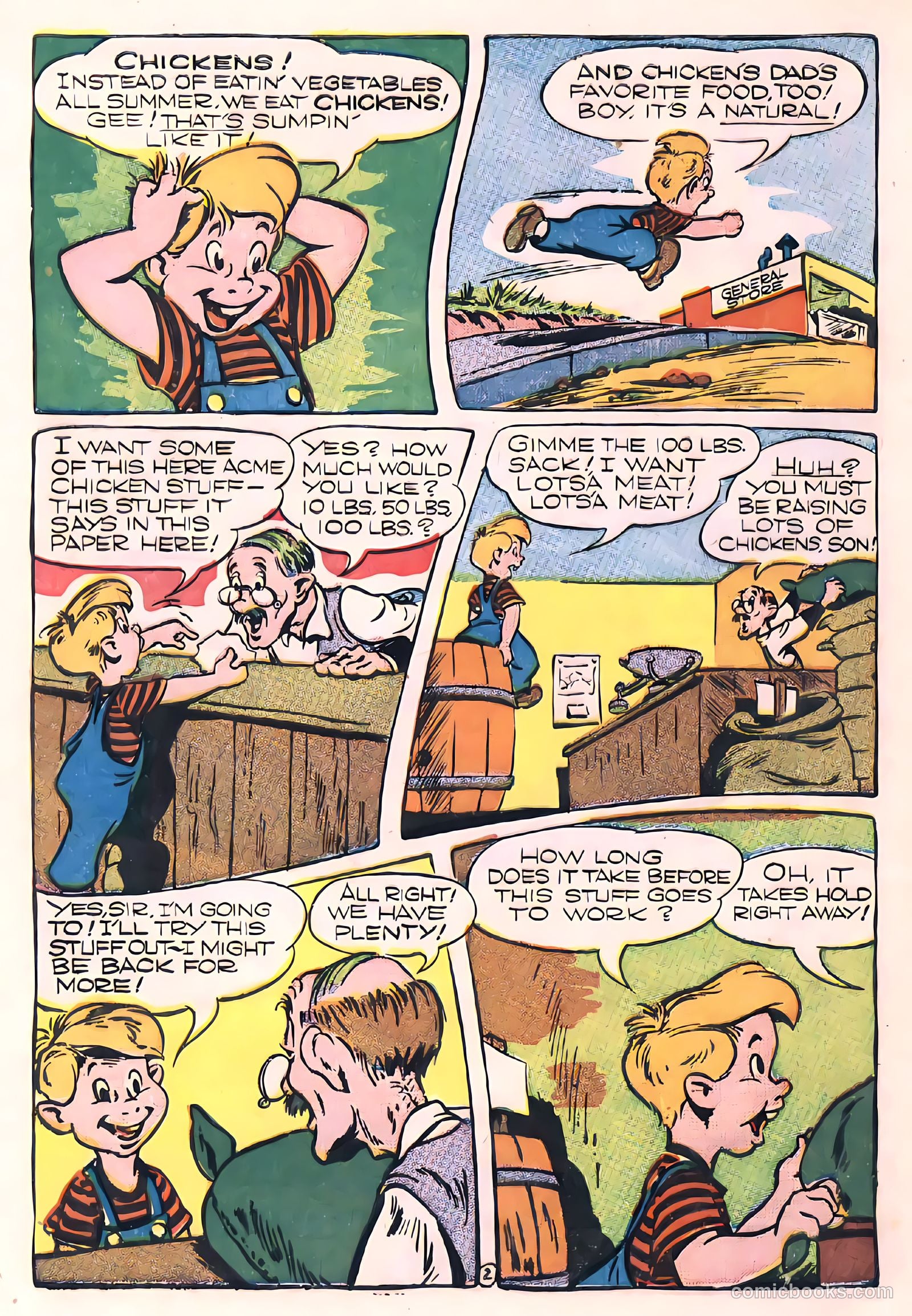Ha Ha Comics #38 (1947) — page 40 of 52