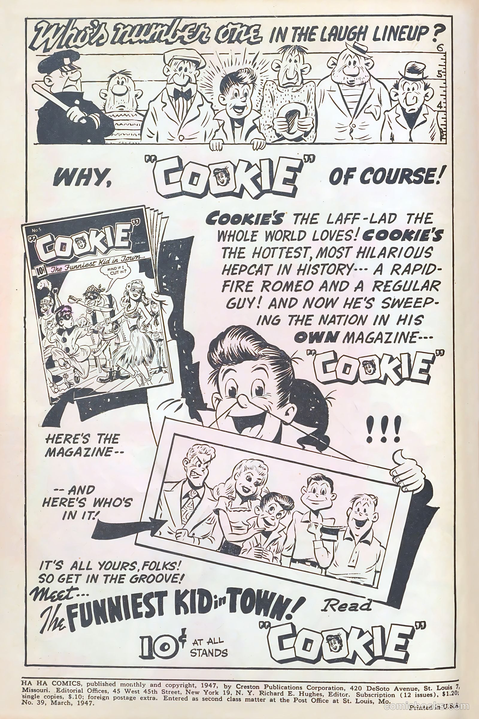 Ha Ha Comics #39 (1947) — page 2 of 52