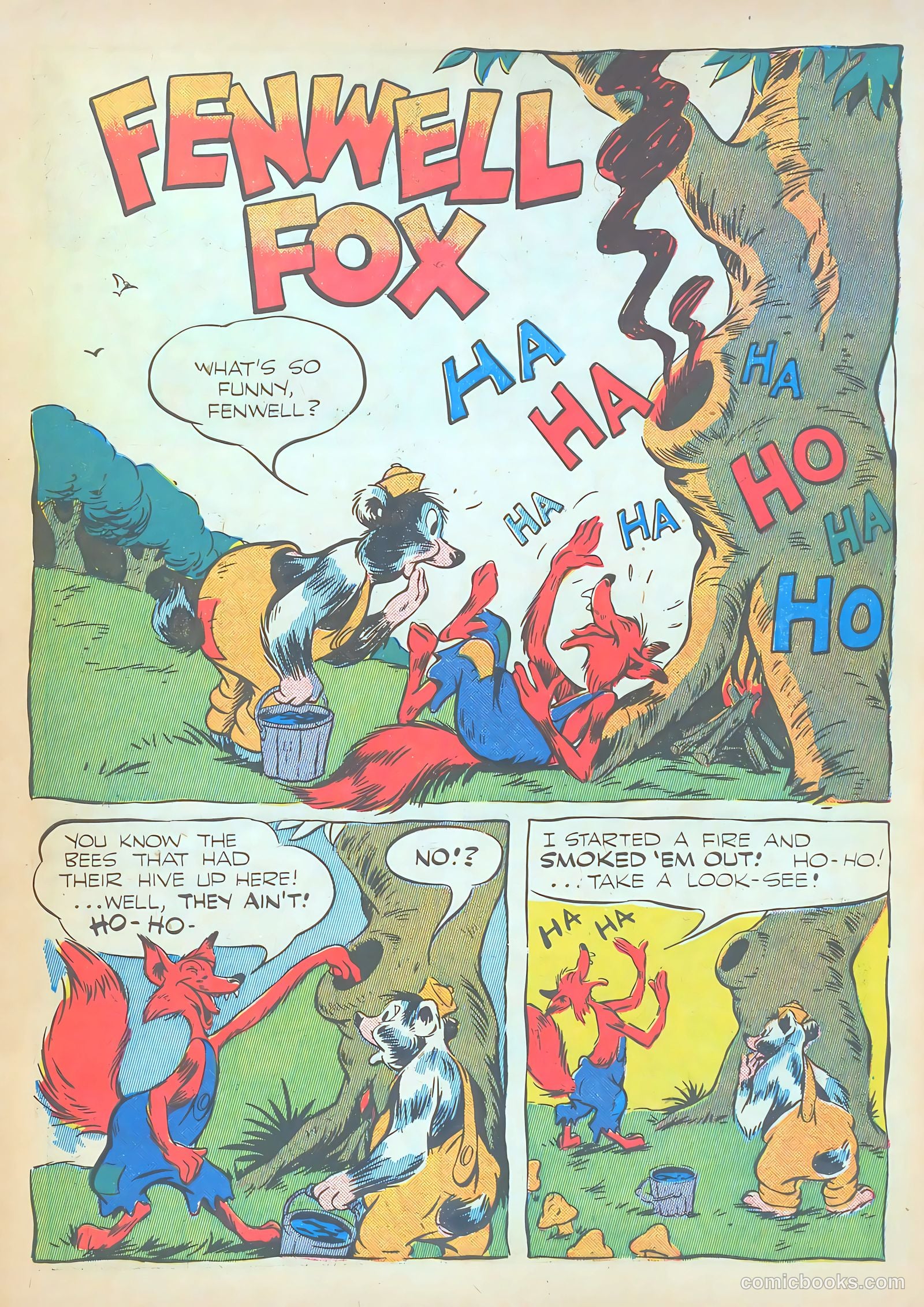 Ha Ha Comics #4 (1944) — page 17 of 60
