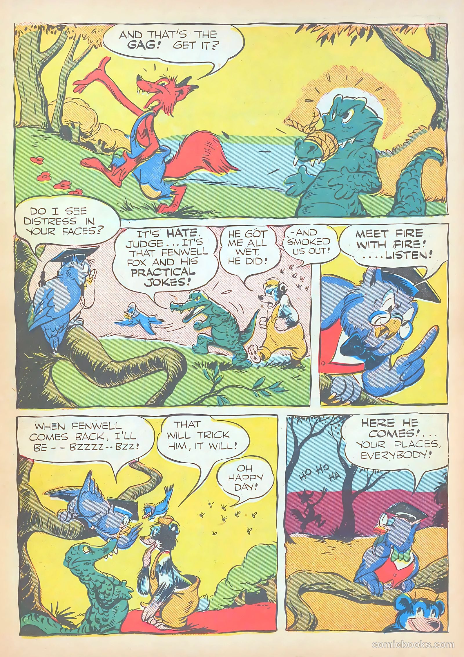 Ha Ha Comics #4 (1944) — page 19 of 60