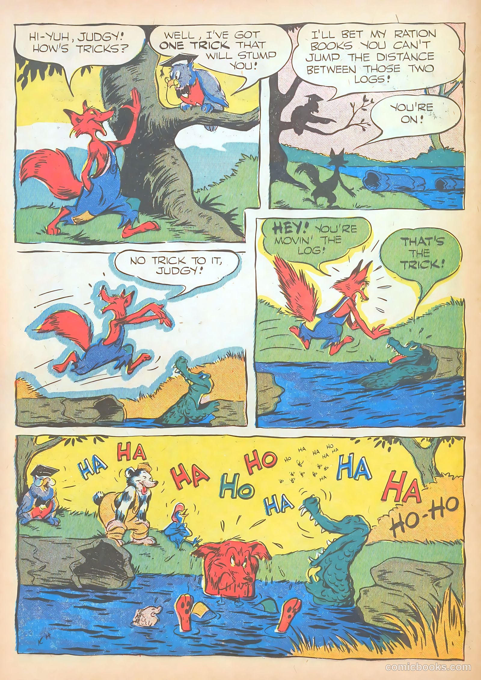 Ha Ha Comics #4 (1944) — page 20 of 60