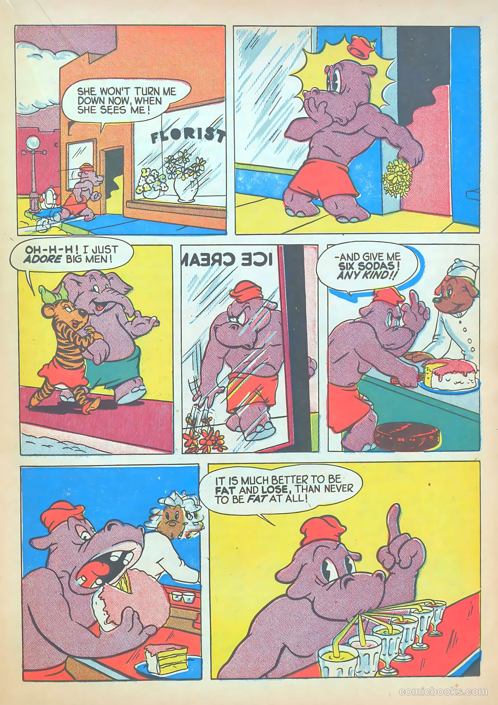 Ha Ha Comics #4 (1944) — page 35 of 60
