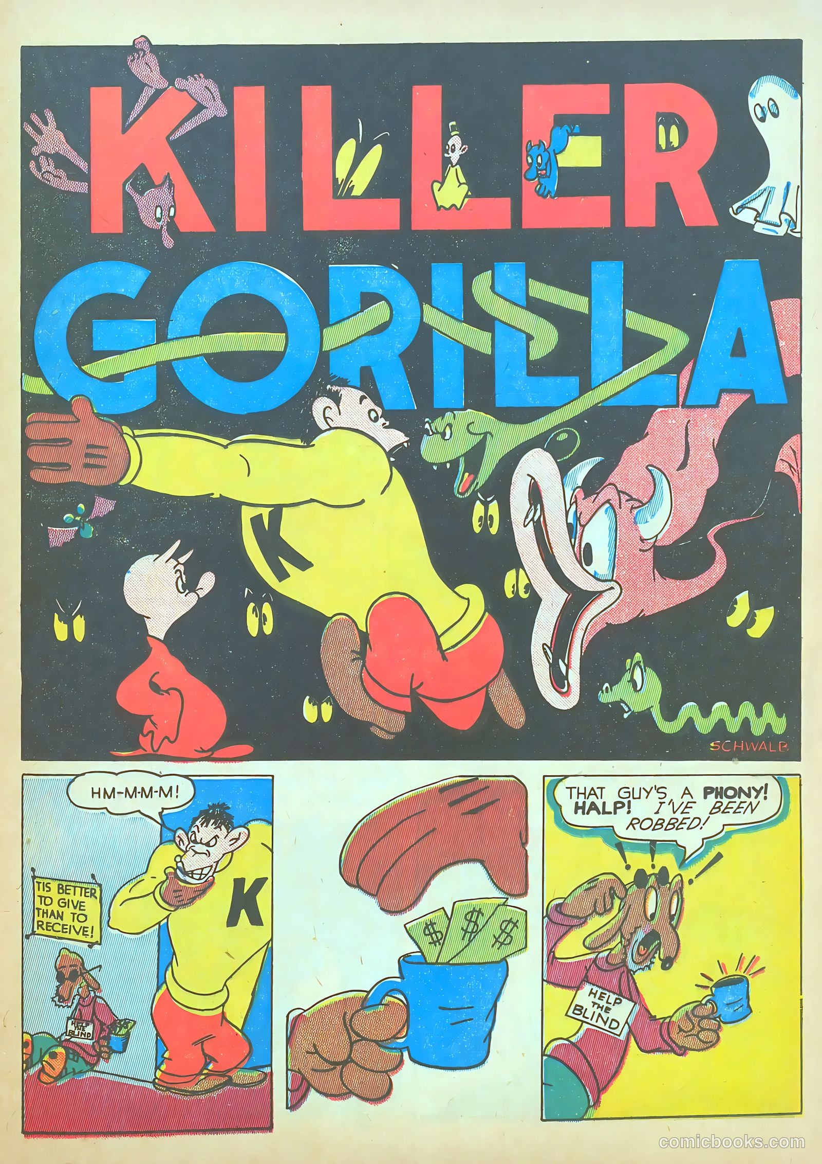 Ha Ha Comics #4 (1944) — page 43 of 60