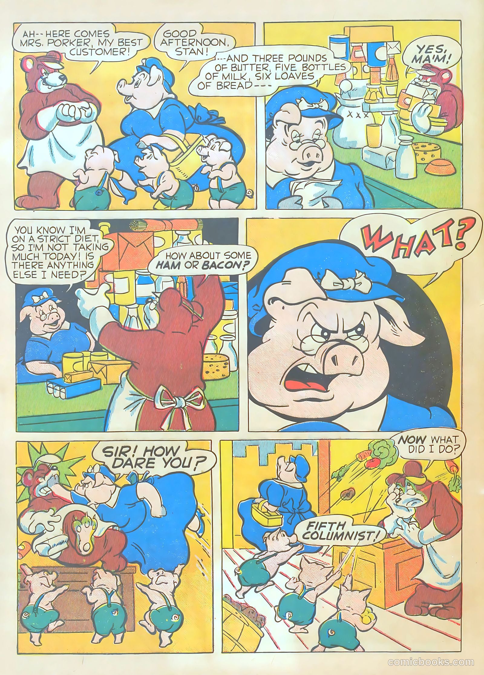 Ha Ha Comics #4 (1944) — page 56 of 60