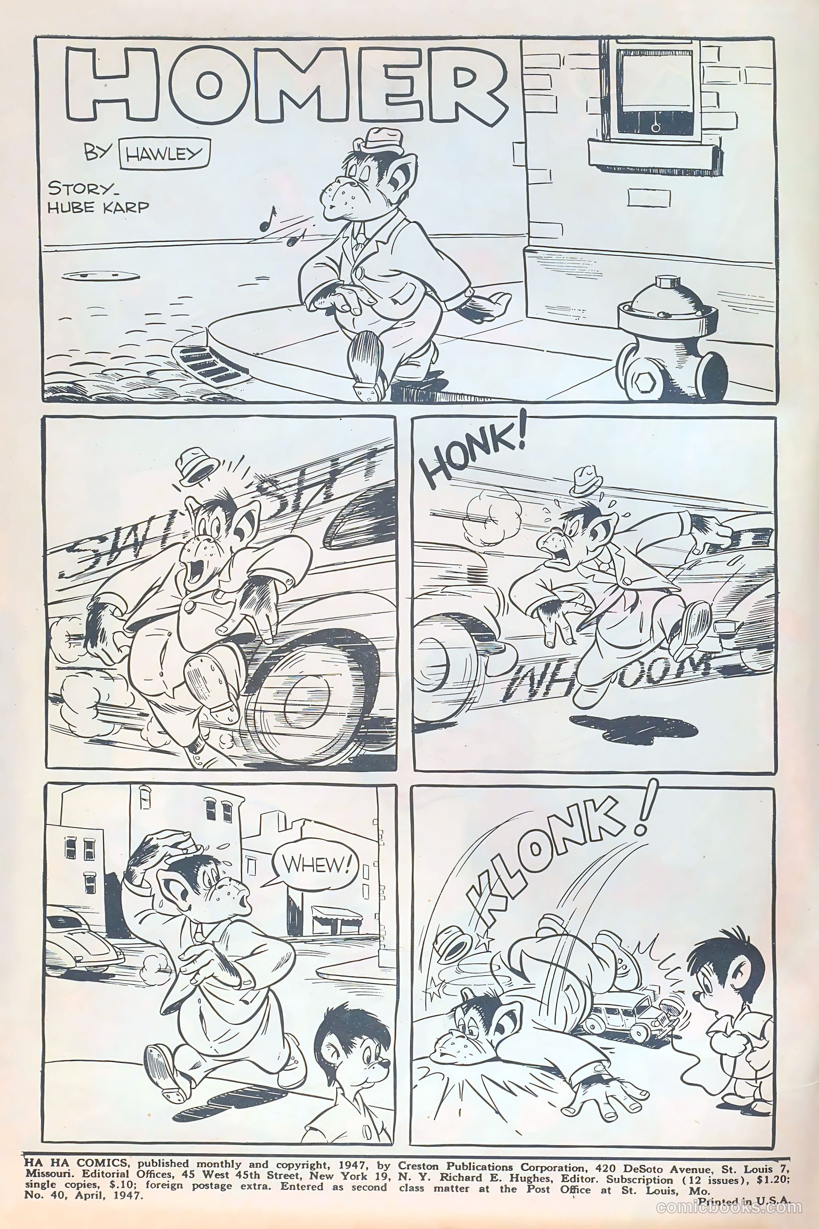 Ha Ha Comics #40 (1947) — page 2 of 52