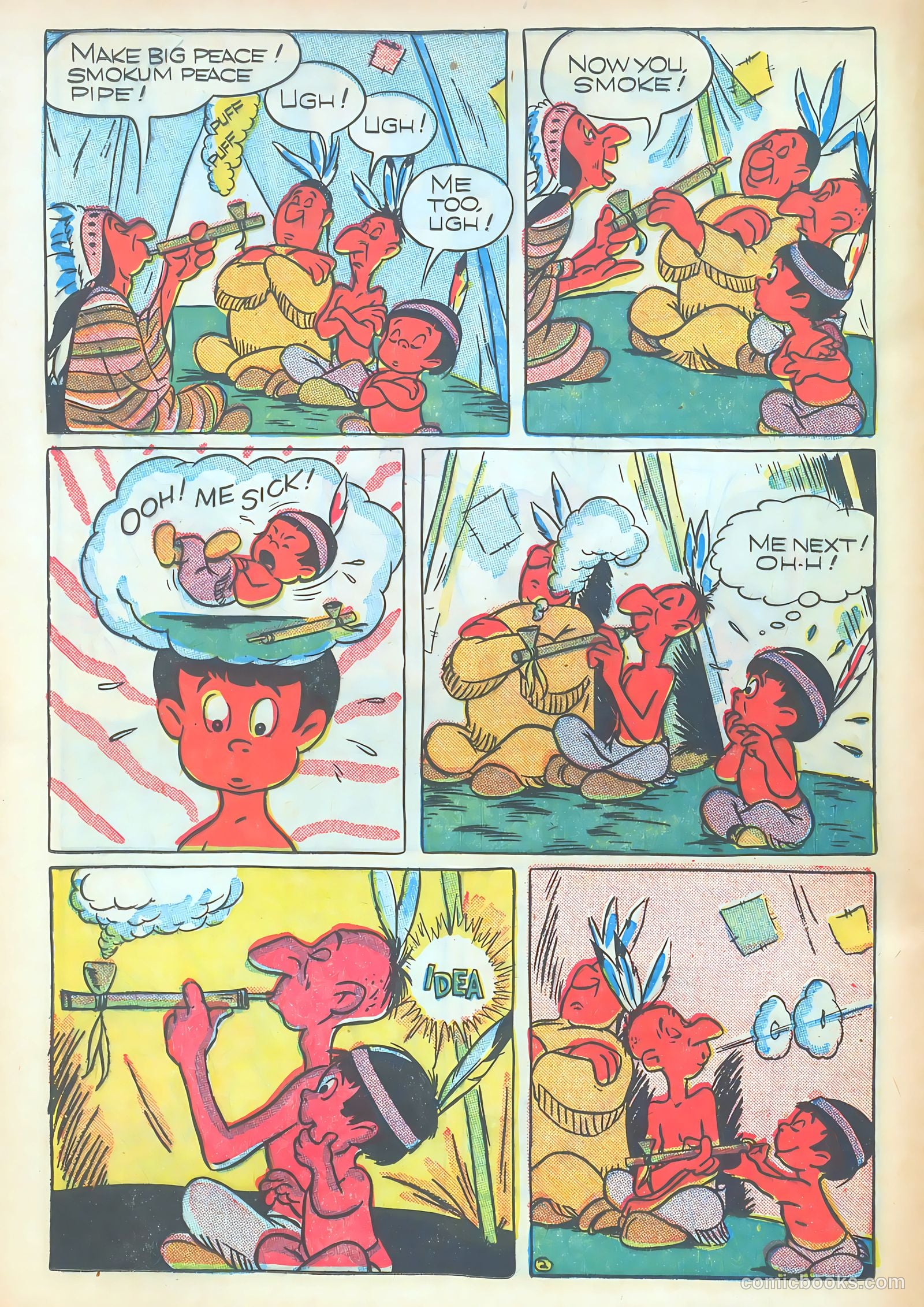 Ha Ha Comics #42 (1947) — page 36 of 52