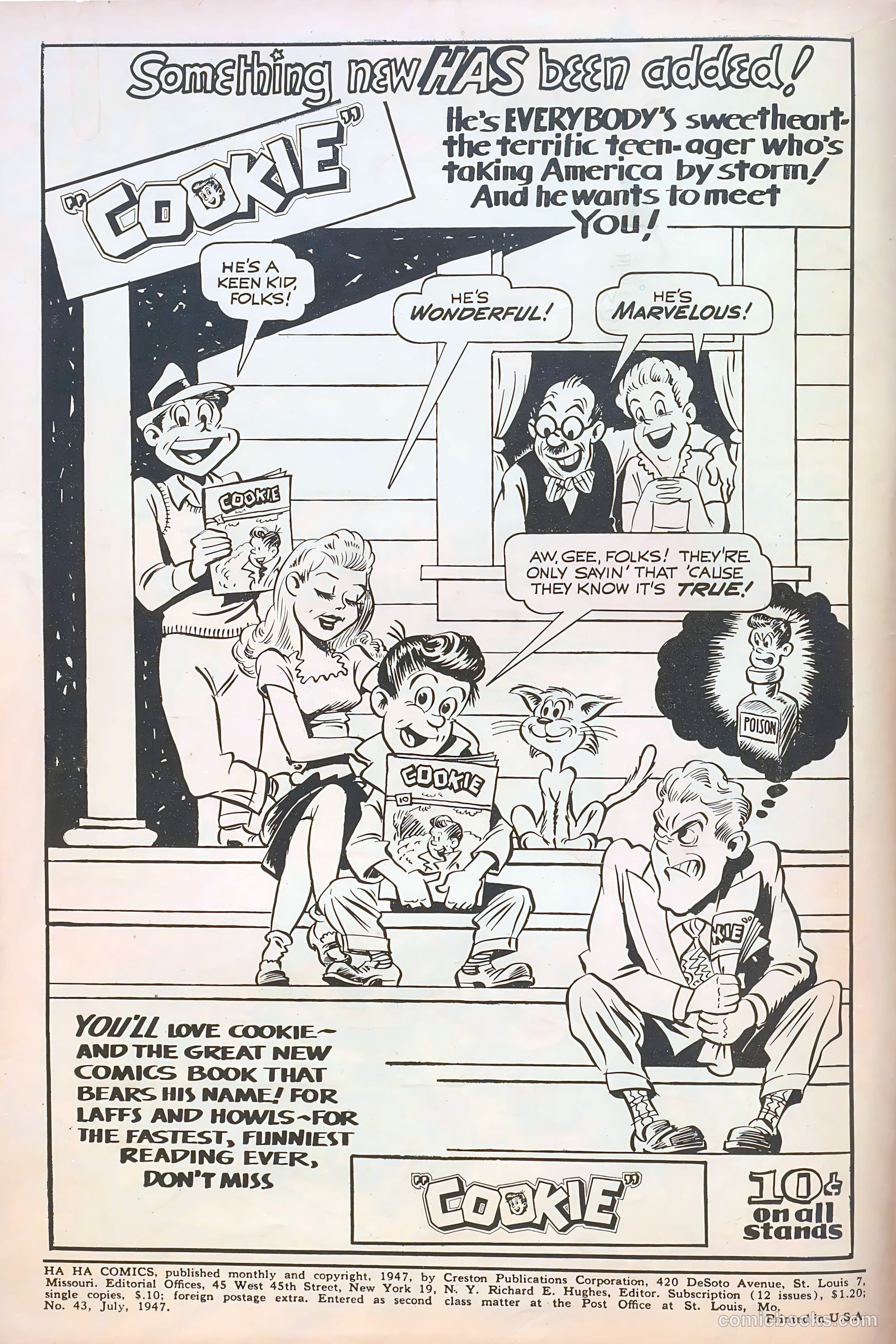 Ha Ha Comics #43 (1947) — page 2 of 52